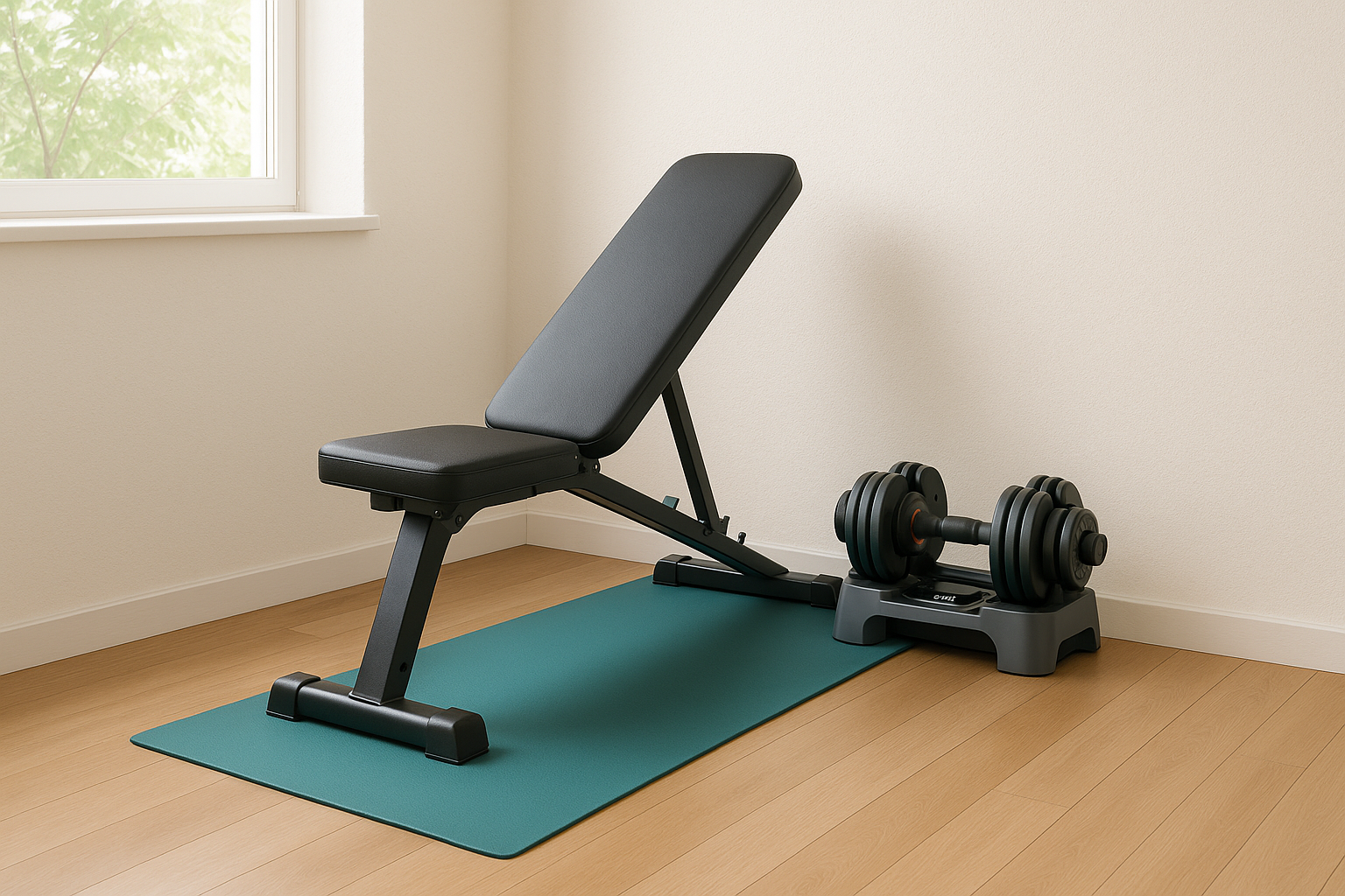 How to choose adjustable dumbbells for a space-saving home gym