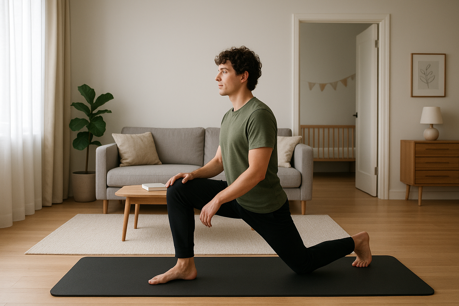 No-jump home HIIT workout: quiet but intense routine for apartments and families