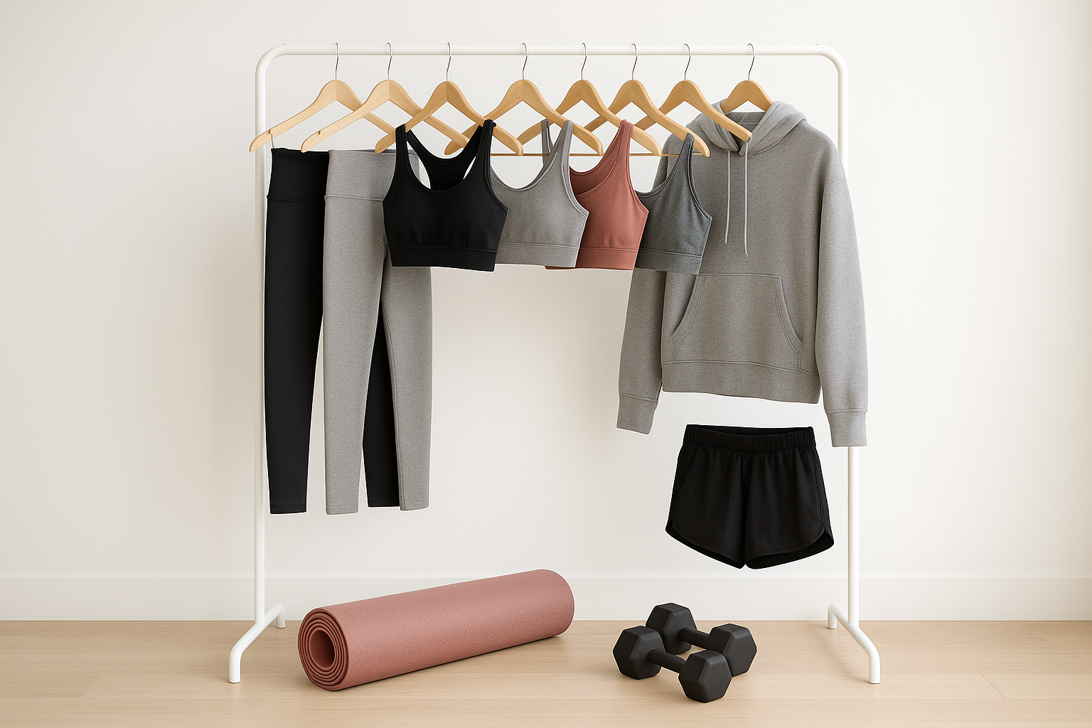 How to build a home workout capsule wardrobe that works in every season