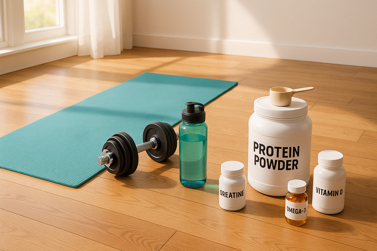 Home workout supplements 101: what really helps and what you can skip