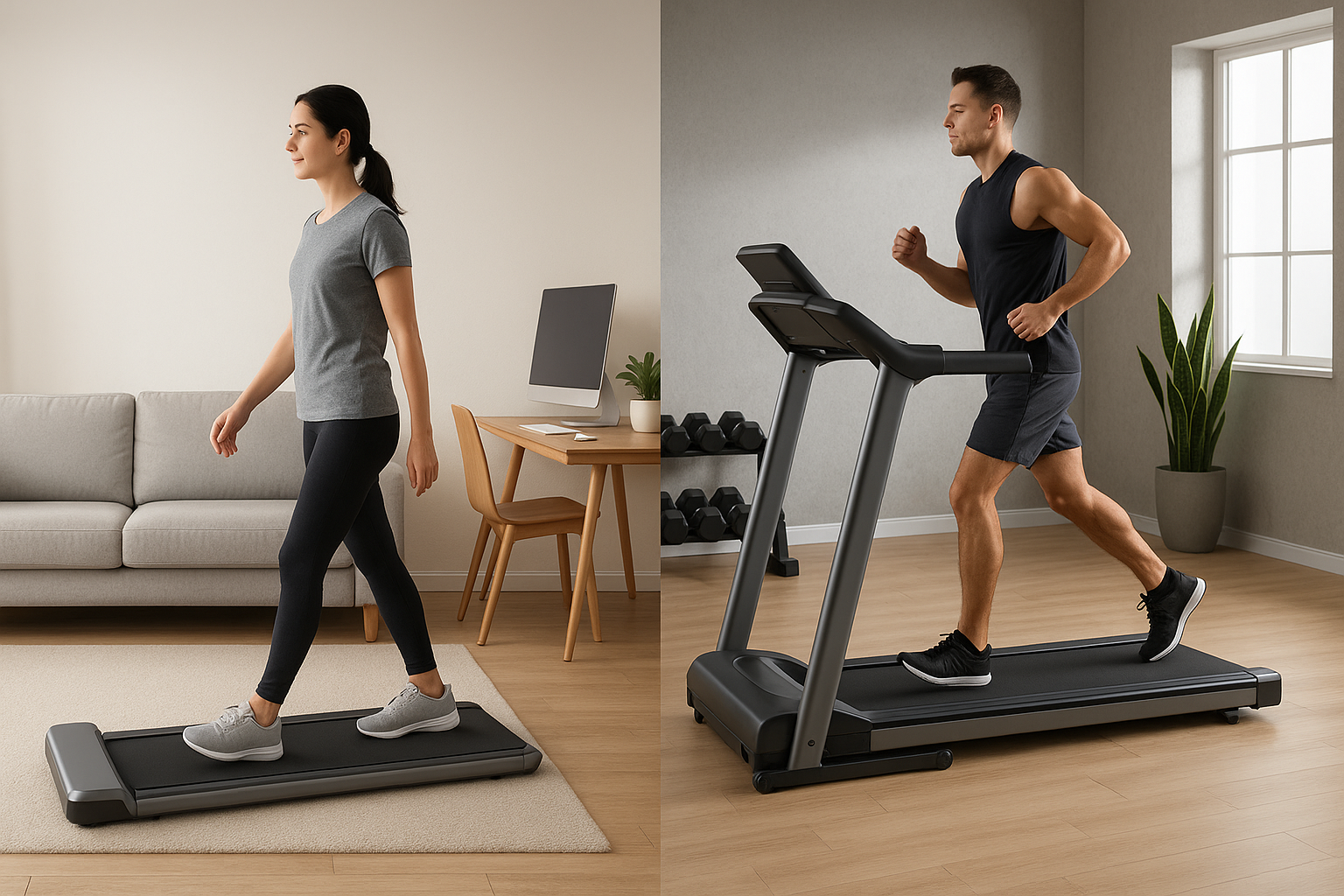 Walking pad vs classic treadmill: which cardio machine is best for home use?