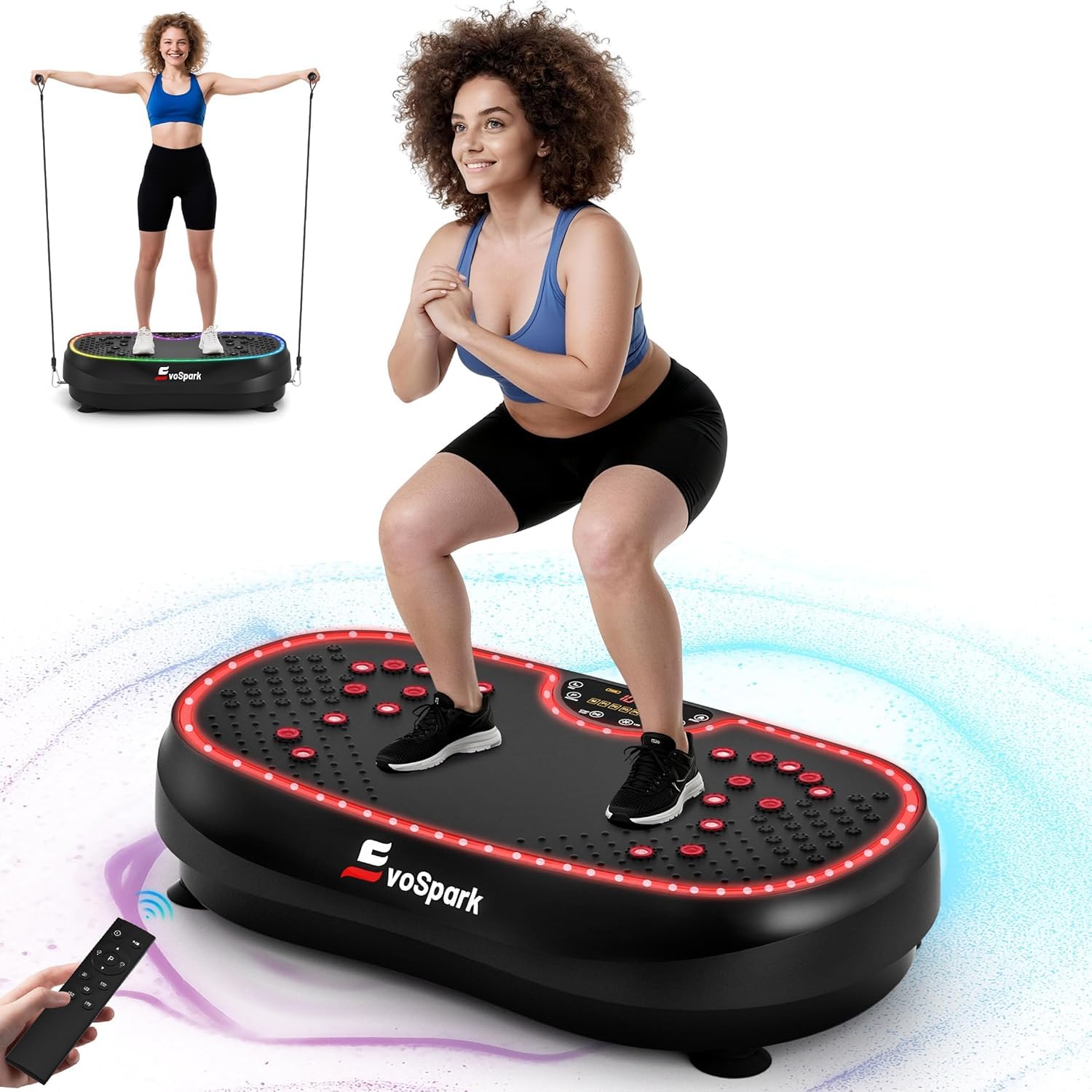 EvoSpark vibration plate, home fitness platform on Amazon with a standout price