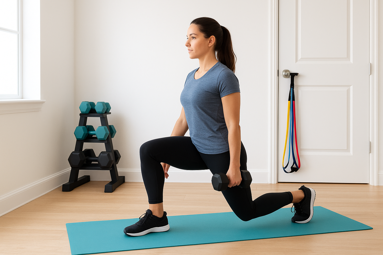 Dumbbells or resistance bands? How to choose your main tool for effective home workouts