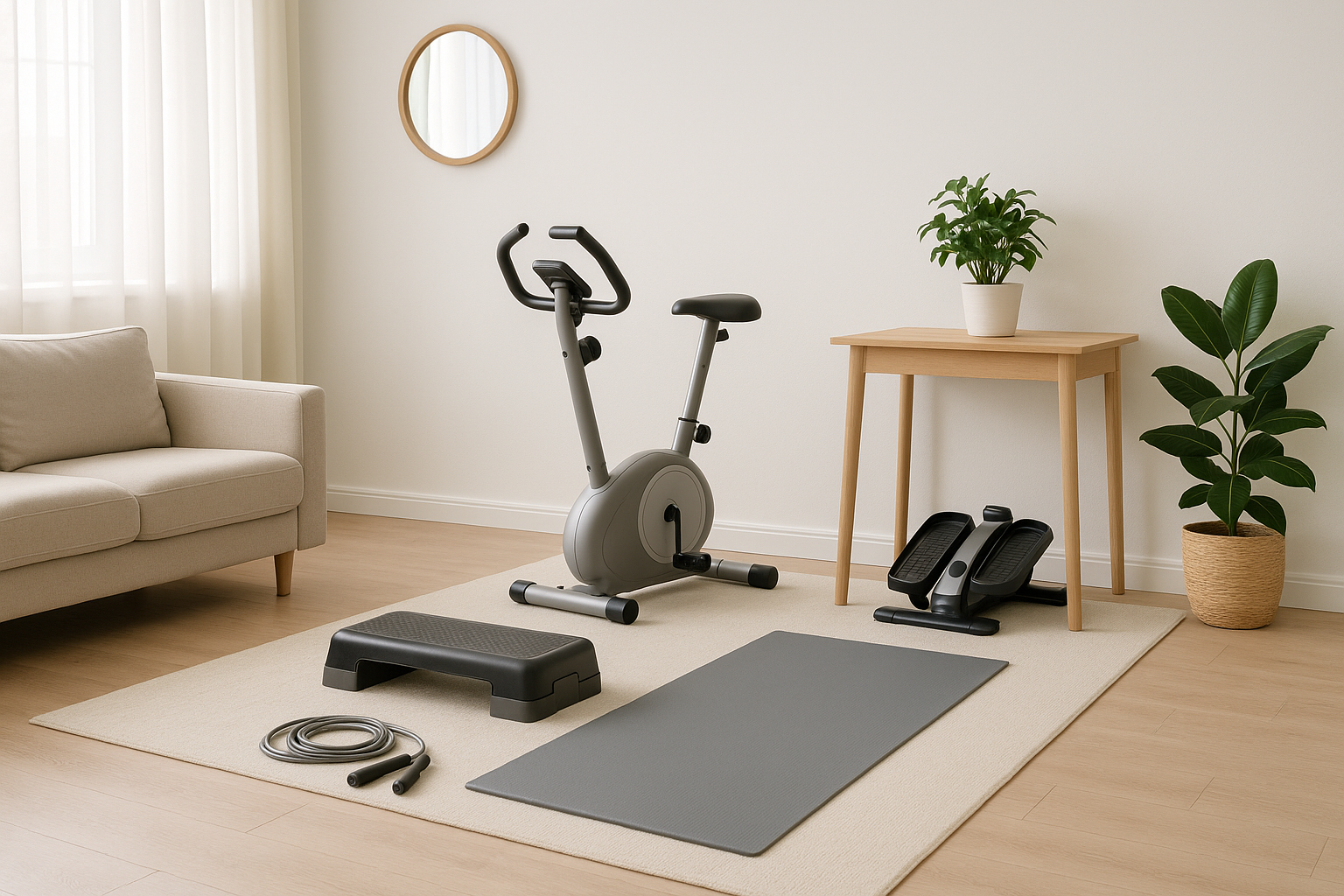 How to build a cardio zone at home without a treadmill