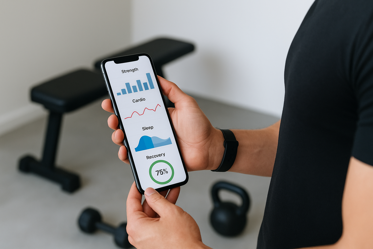 How to set up a simple home fitness tracking system with just one app and one wearable