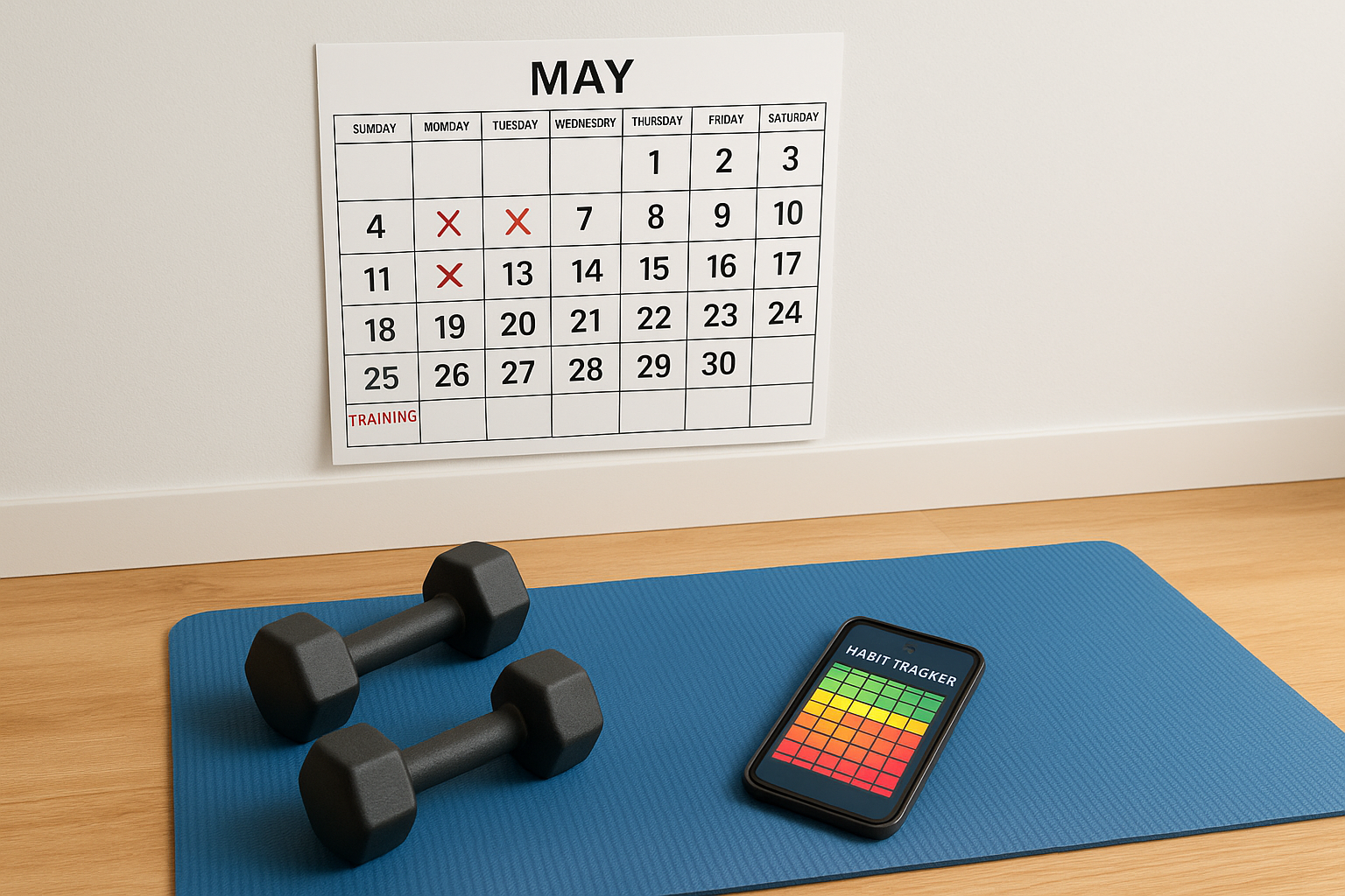 How to use habit tracking apps to finally stick to your home workout routine