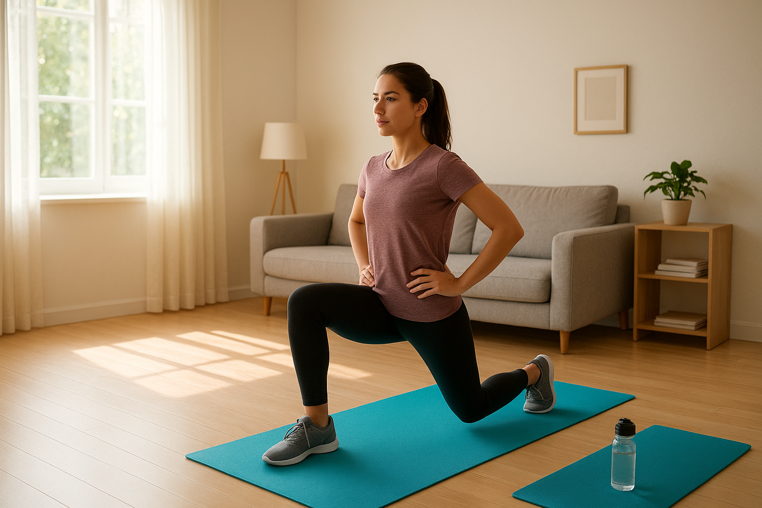 Weekend reset: 45-minute home workout that trains strength, mobility and cardio