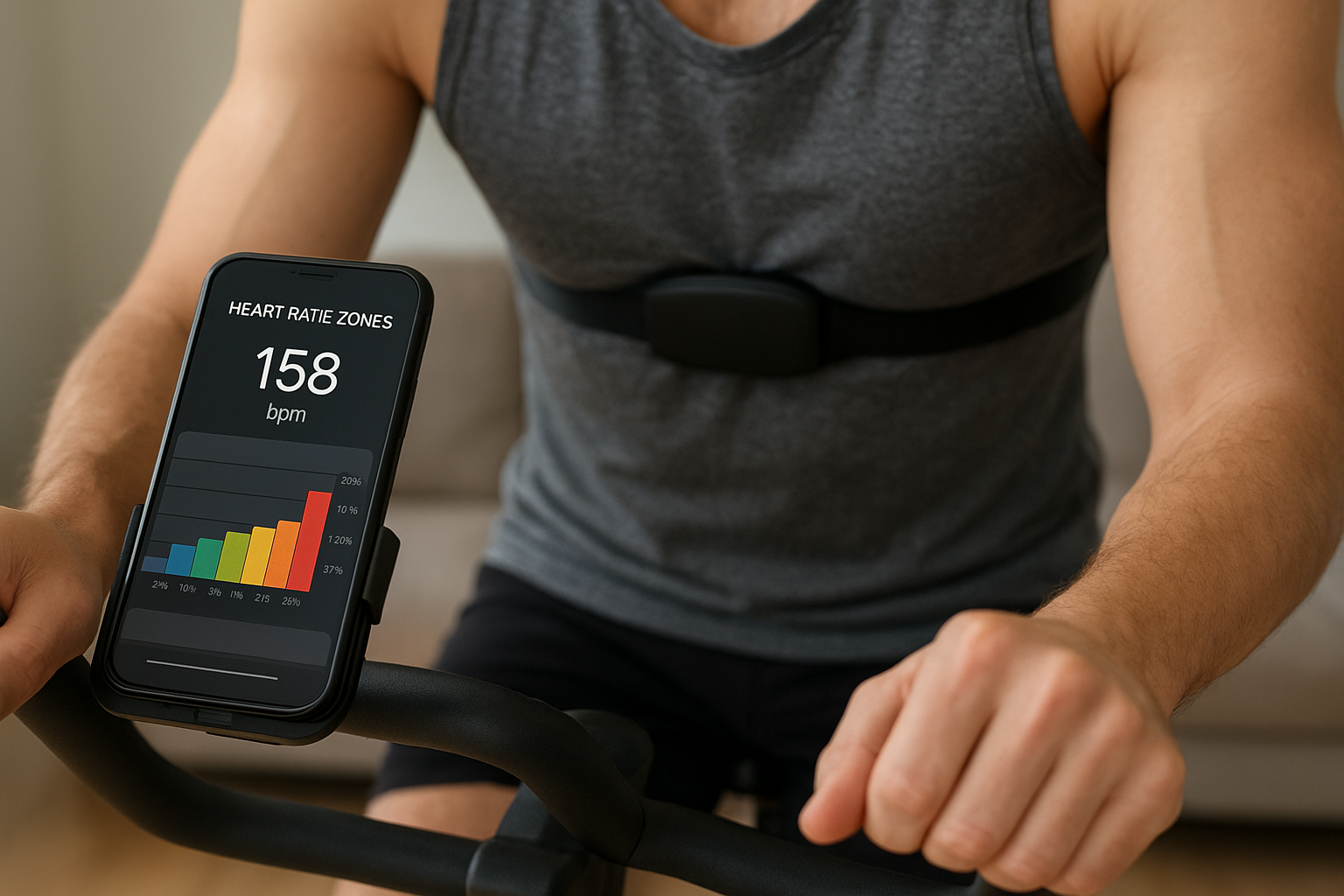 How to use heart rate monitors and chest straps to optimize your home workouts