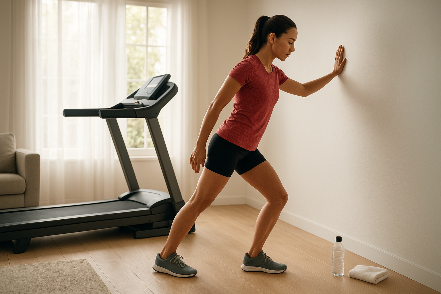 Home recovery for runners: stretching and self-care after indoor treadmill sessions