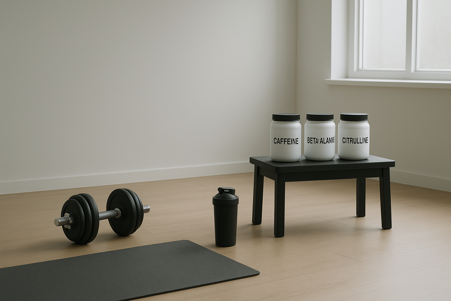 Beginner’s guide to caffeine, beta‑alanine and citrulline for home workouts