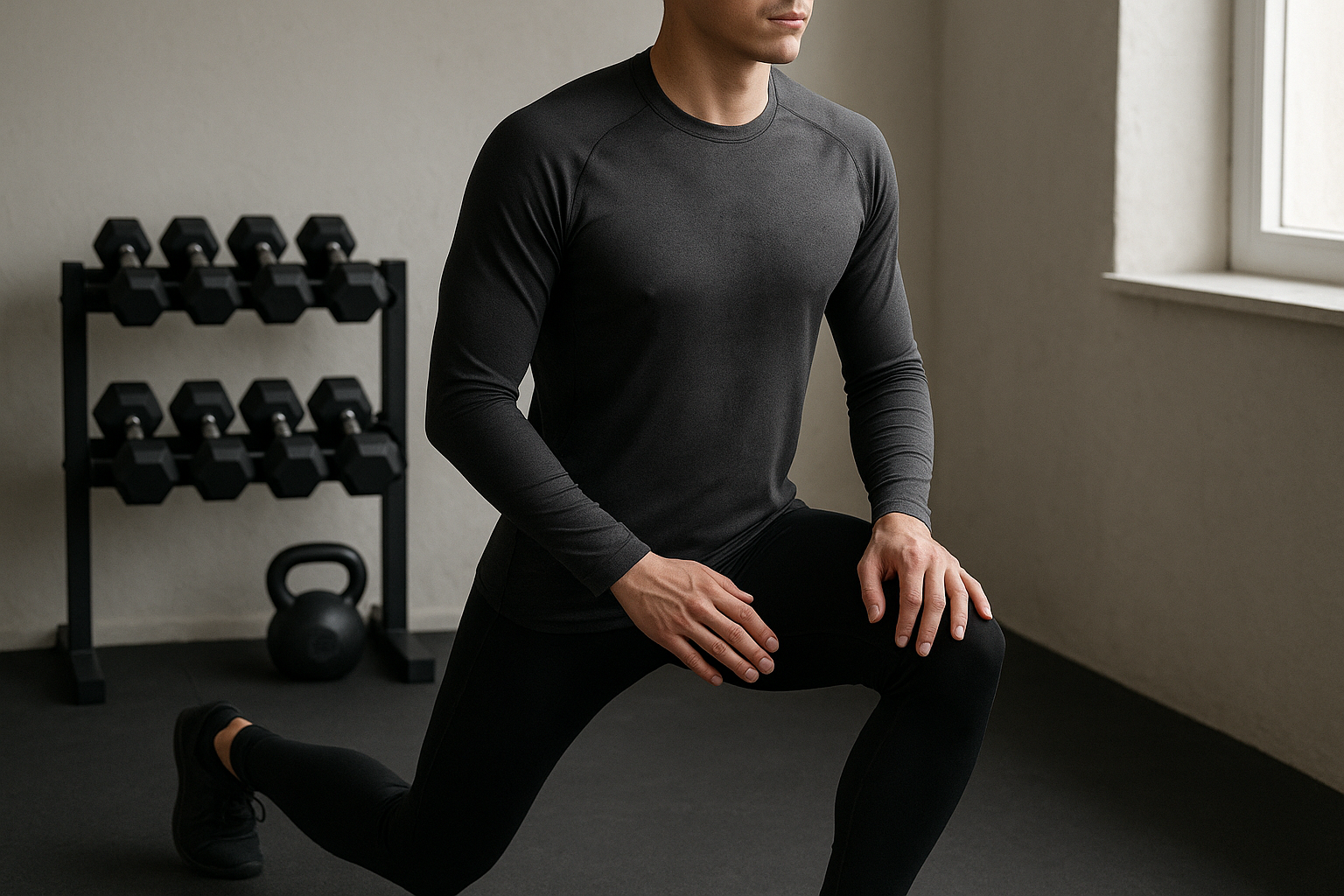 Home workout base layers: how to manage sweat and temperature in any season