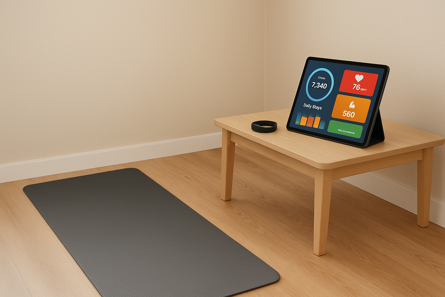 How to build a simple home dashboard to track steps, heart rate and calories without subscriptions