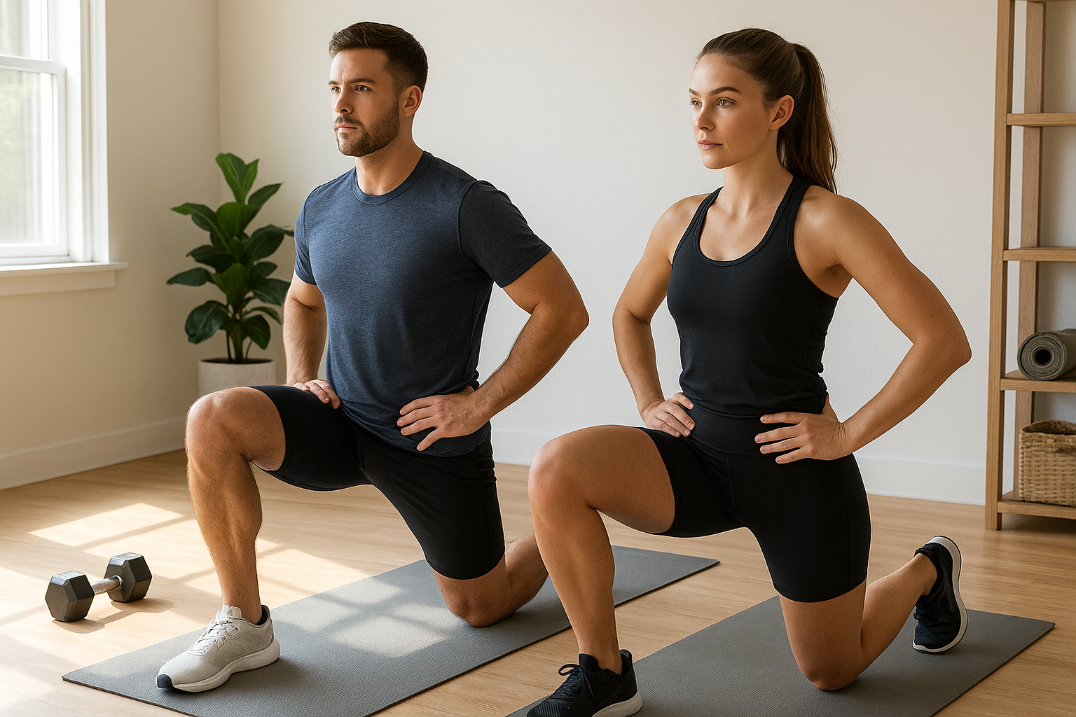Home workout shorts for men and women: how to balance flexibility, coverage and durability