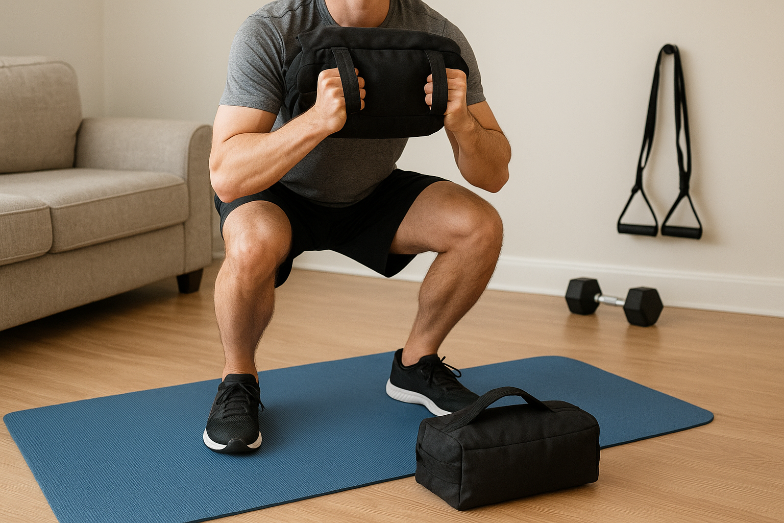 Compact sandbag training kits: how to add versatile strength work to your home gym