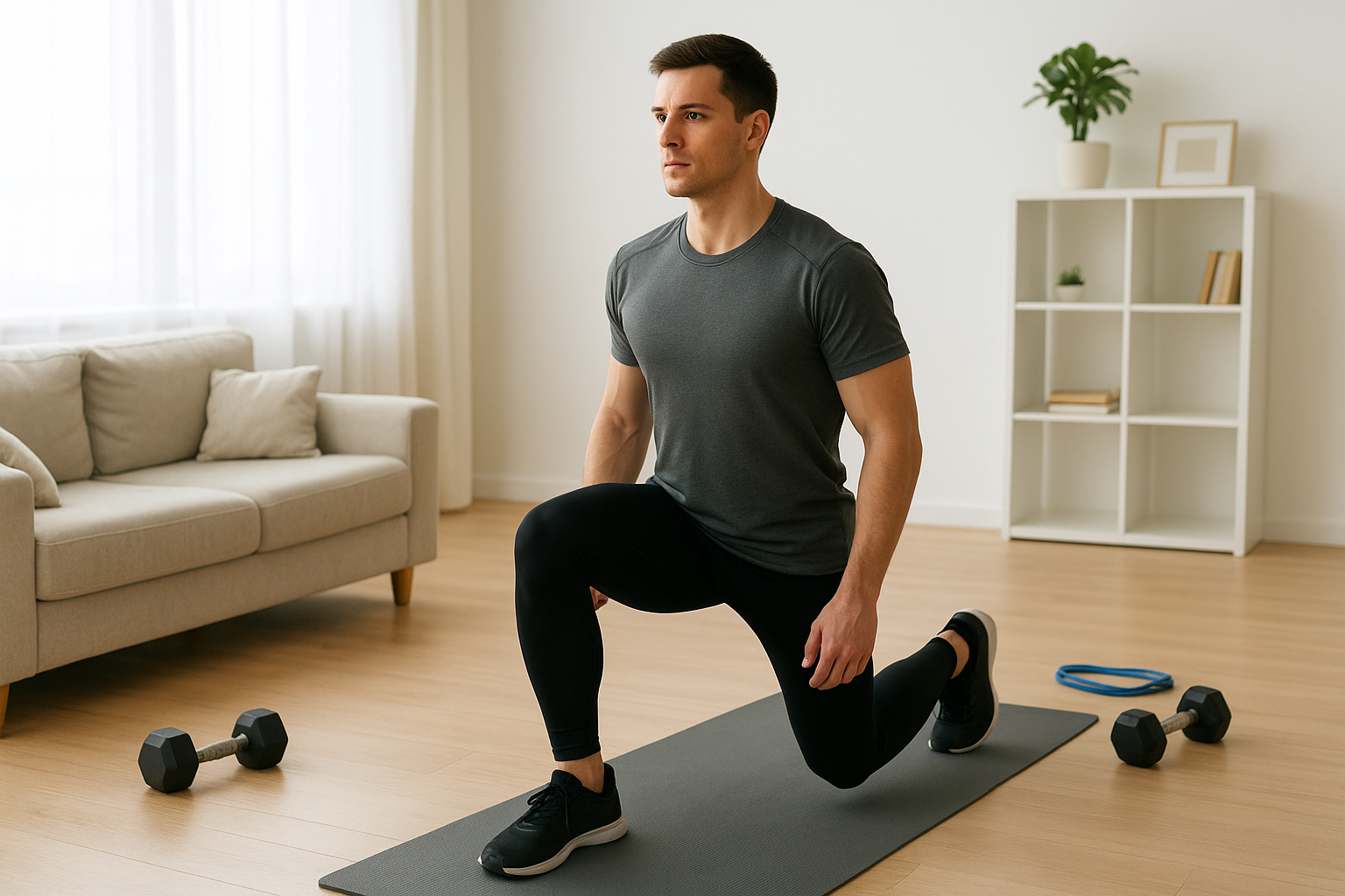 Compression leggings at home: when technical bottoms really make a difference to your workout