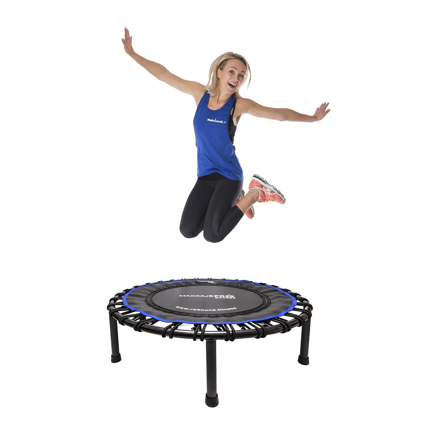 Maximus Pro bungee rebounder mini trampoline, quiet indoor cardio with a strong Amazon deal