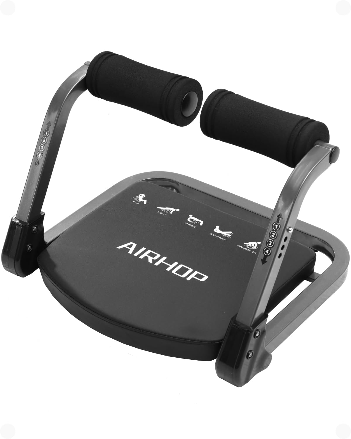 AIRHOP ACTIVE ab machine, compact sit up trainer for targeted core work now on Amazon