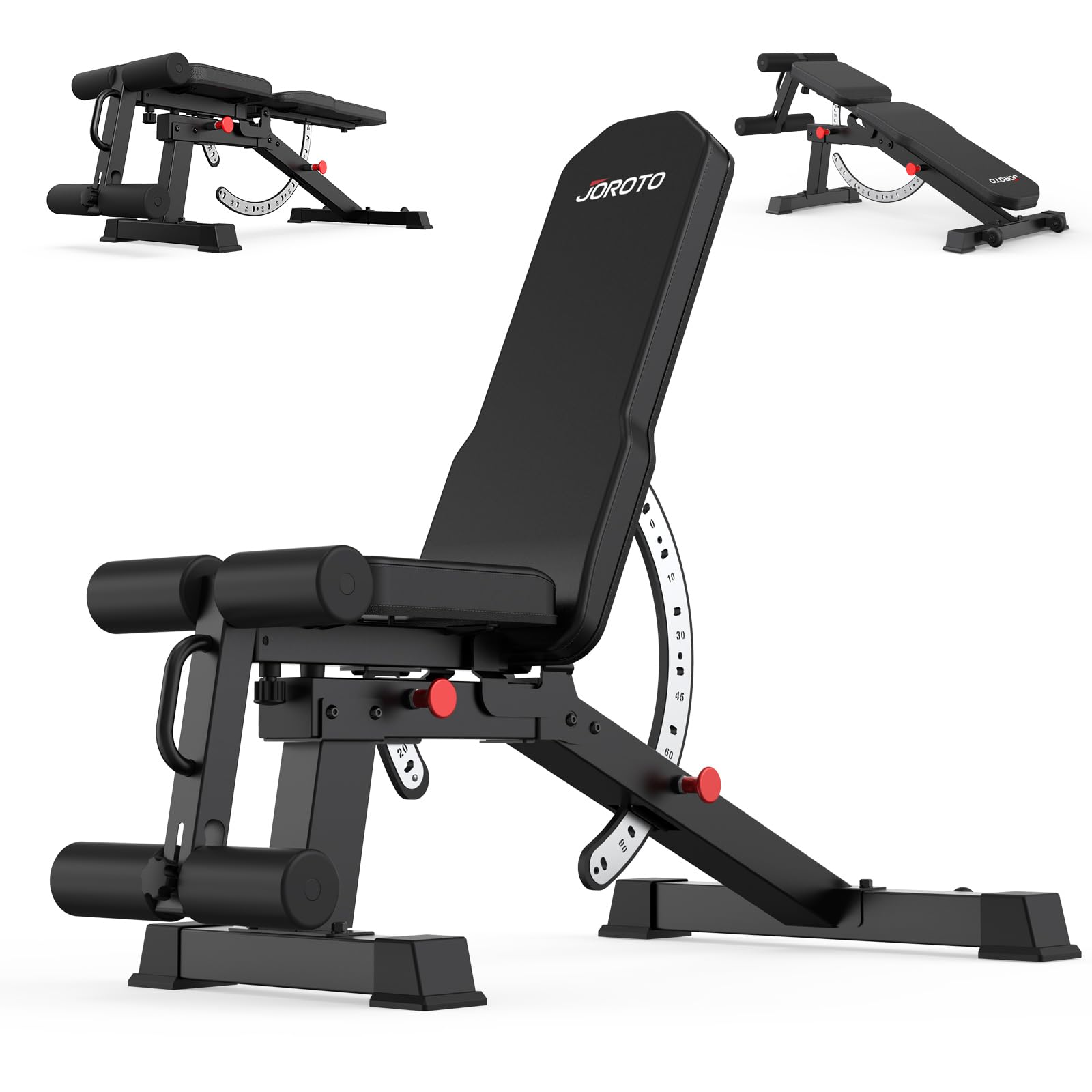 JOROTO MD65 adjustable weight bench, heavy-duty 800 kg home training bench in evidenza su Amazon