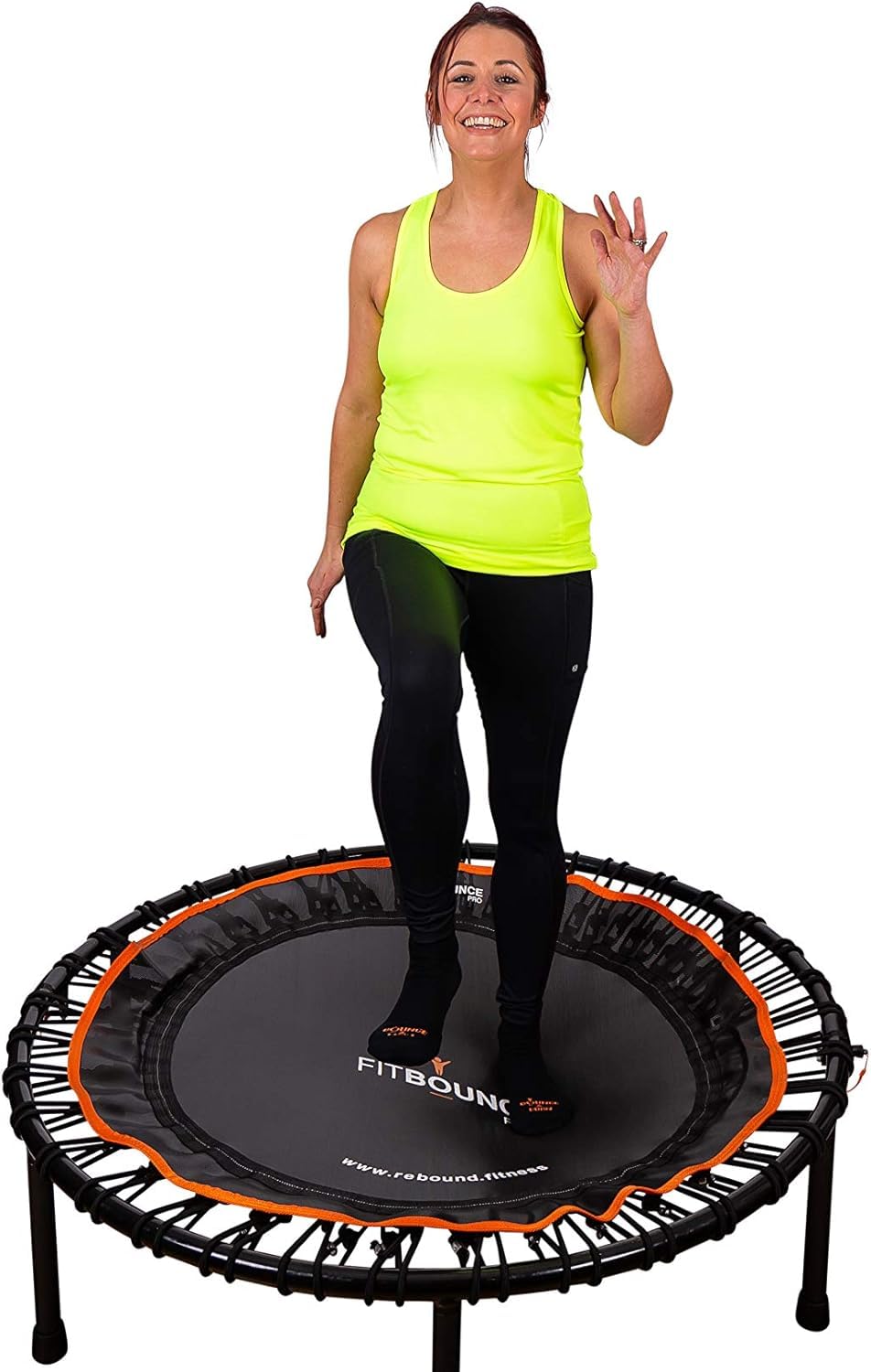 MXL FIT Bounce PRO XL rebounder, silent indoor trampoline for home cardio now on Amazon
