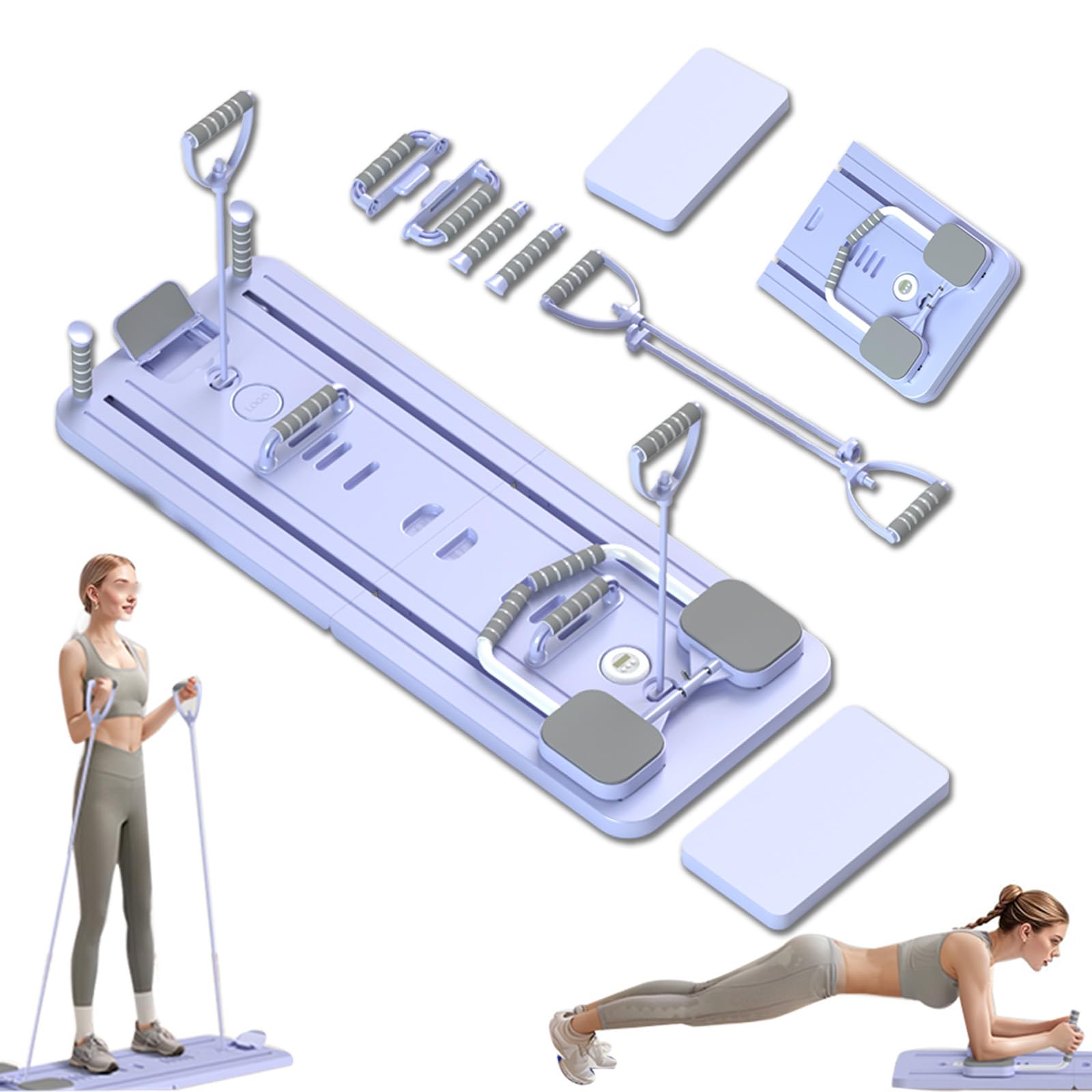 Pilates board full body trainer, foldable home solution with automatic rebound now on Amazon