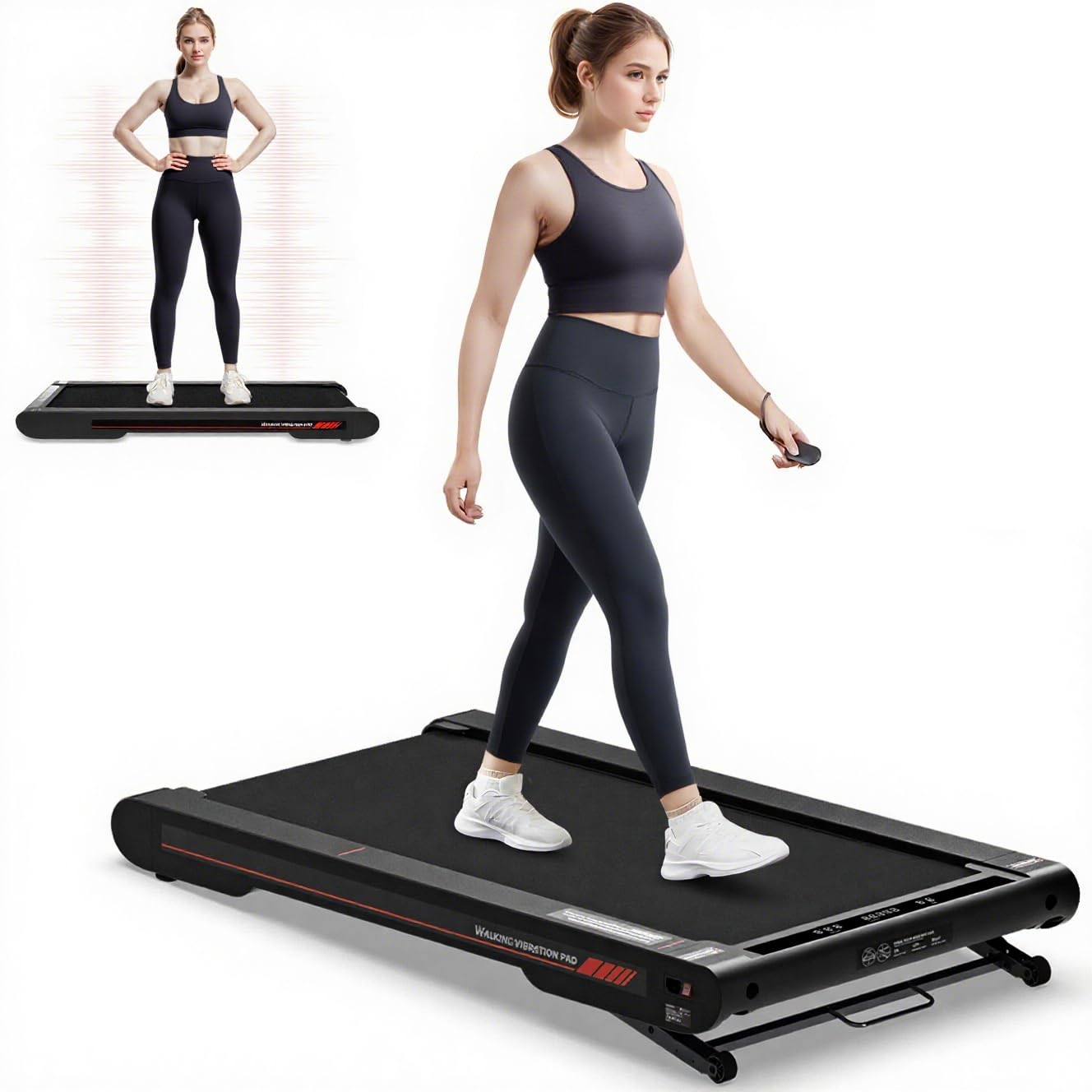 Sperax walking vibration pad with app, 2-in-1 walking treadmill and vibration platform for home at a sharp Amazon price