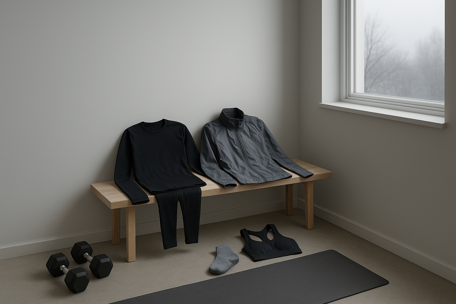 Home workout layers for all seasons: how to build a versatile outfit from warm-up to cool-down