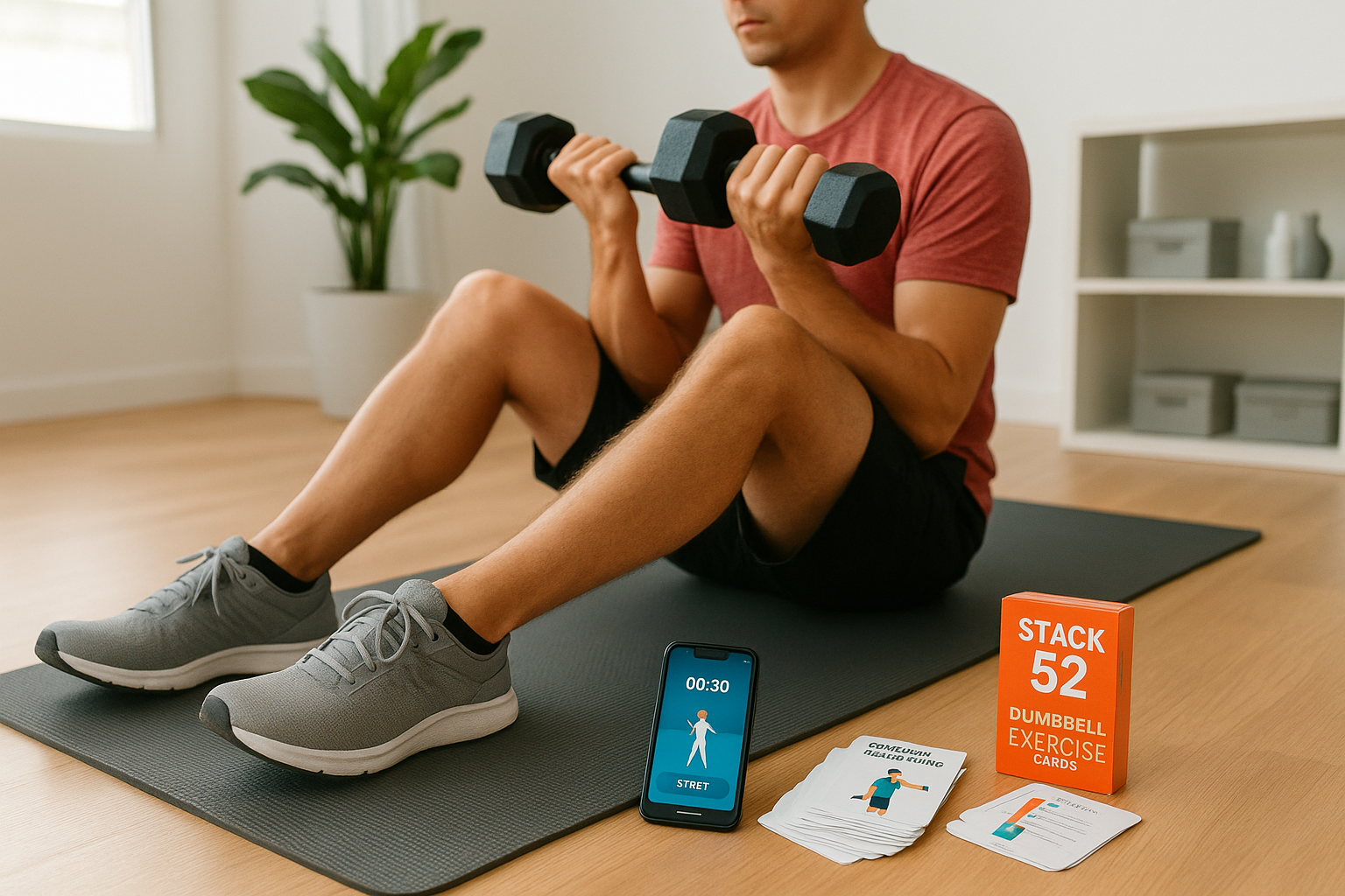 Best strength training apps to guide your home dumbbell workouts