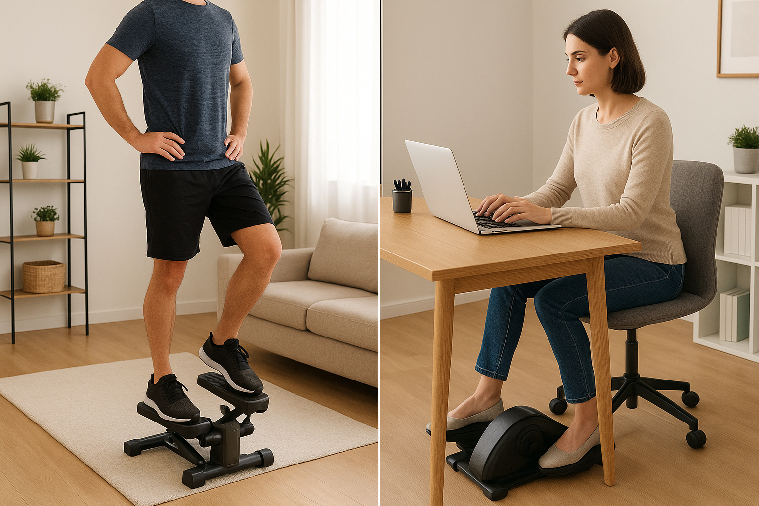 Mini stair steppers vs under desk ellipticals: which home cardio gadget fits your routine
