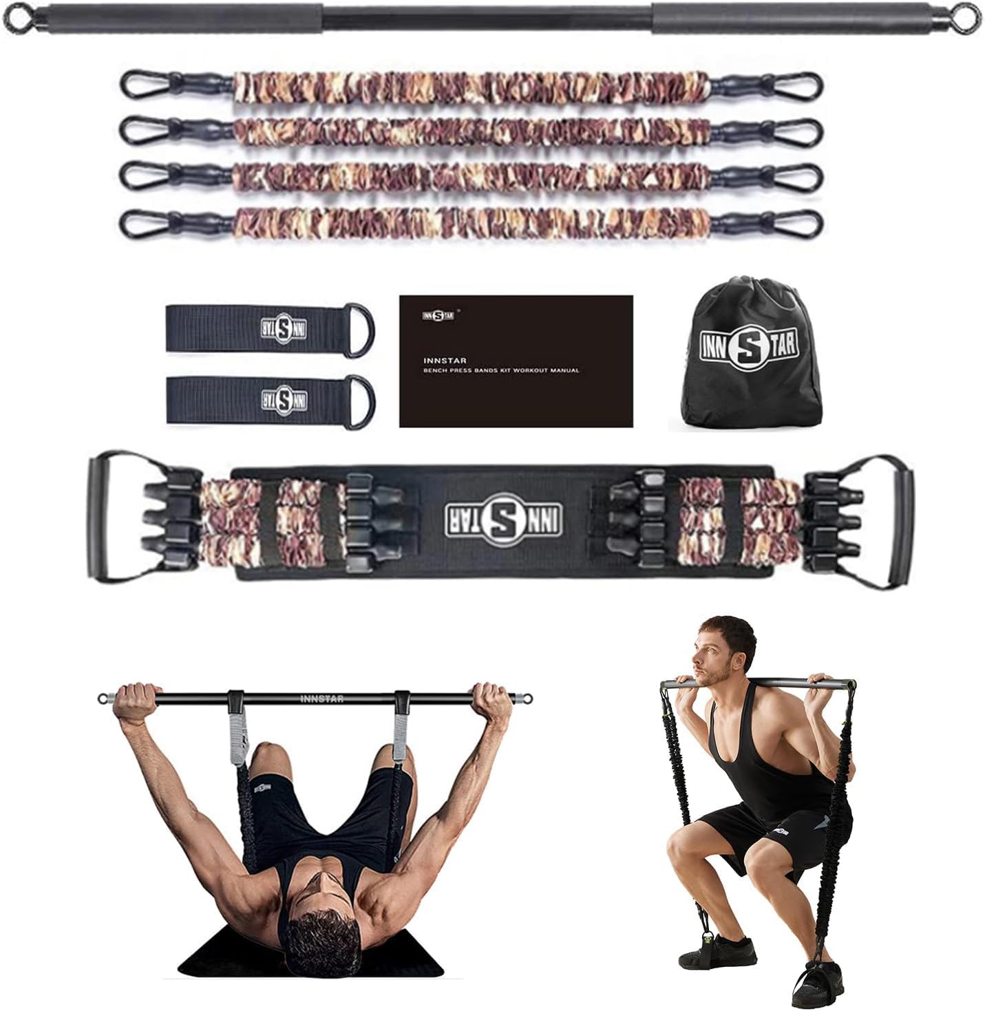 INNSTAR portable home gym set, full body training kit on Amazon with a standout price