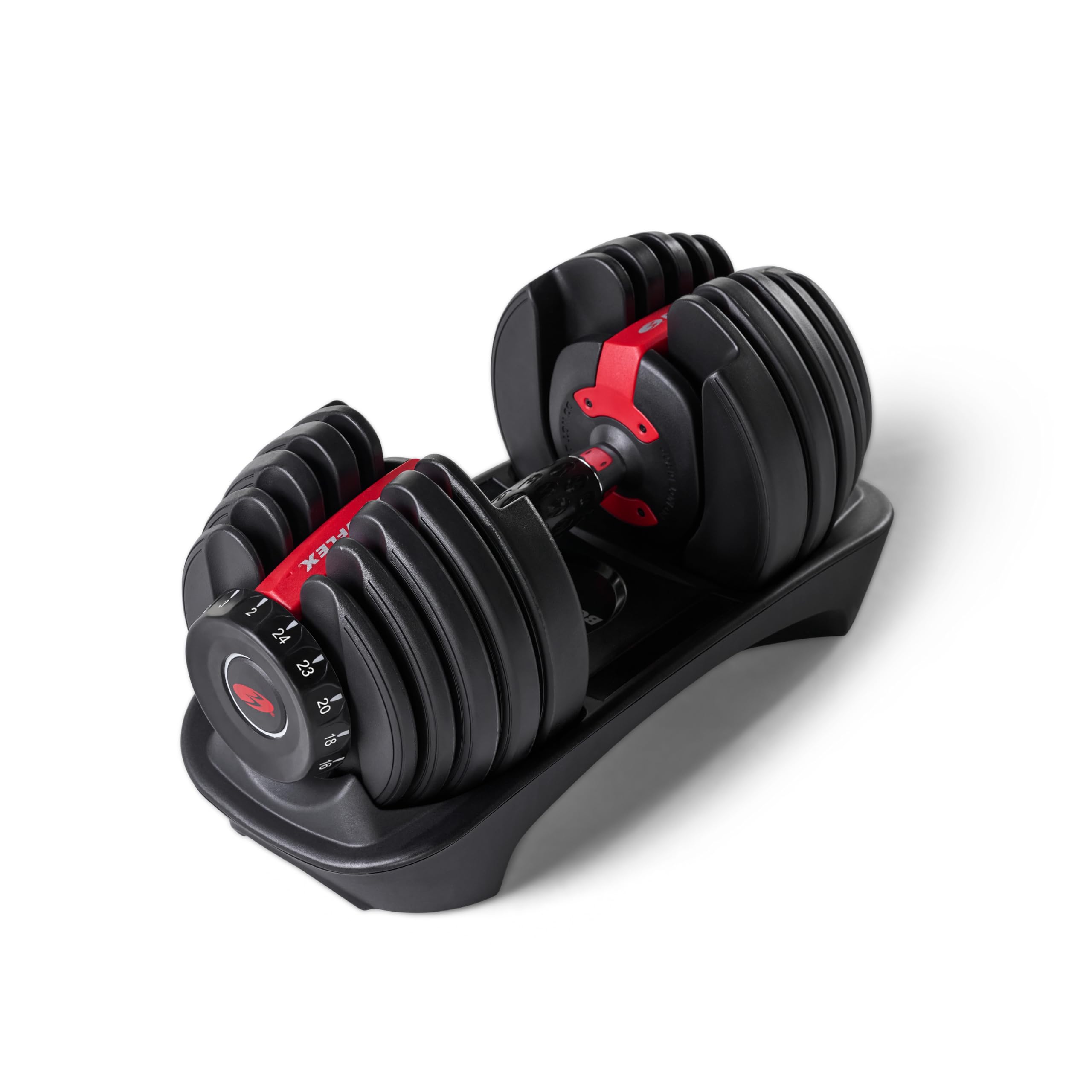 Bowflex SelectTech adjustable dumbbell, space-saving single weight with an aggressive Amazon discount