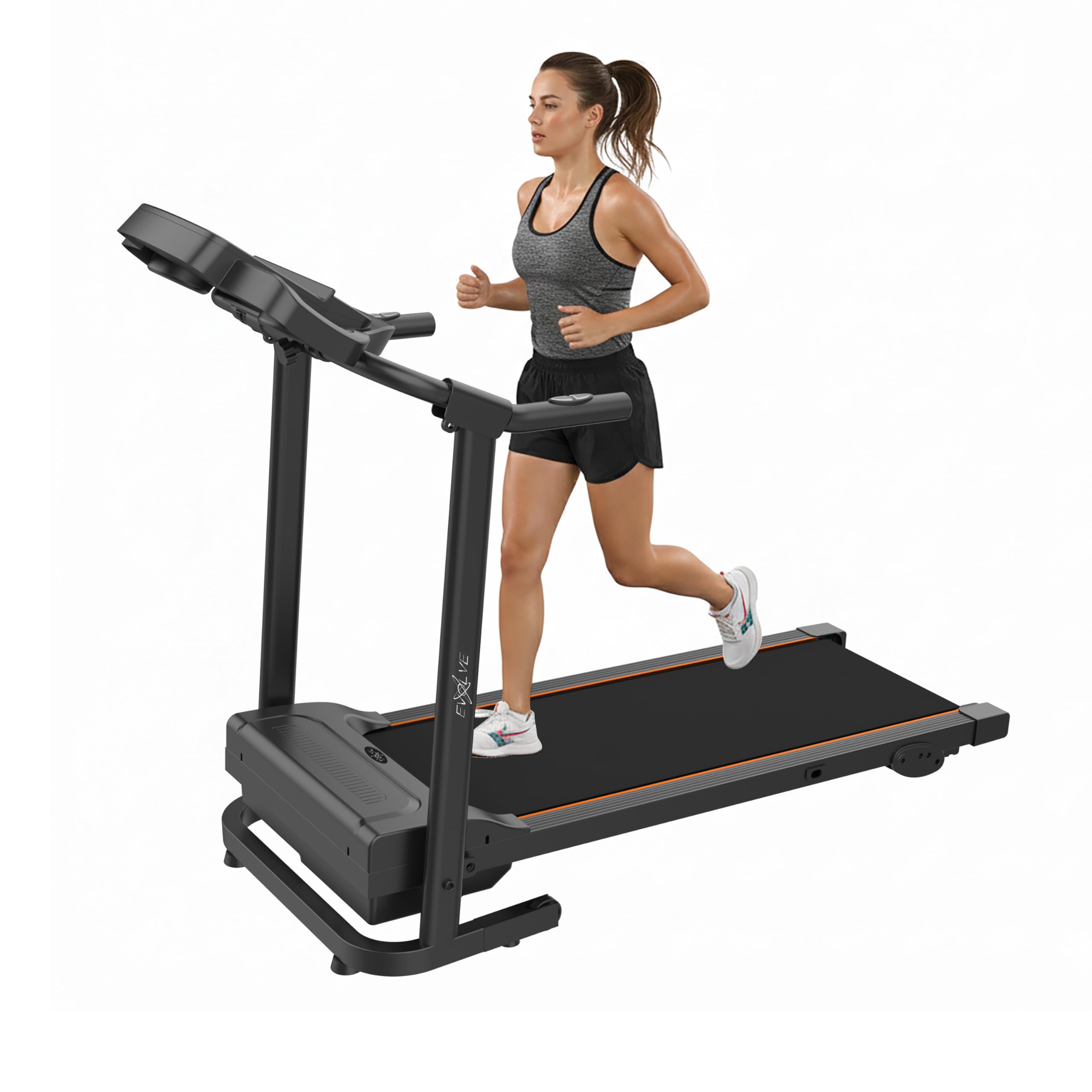 Evolve B1 foldable treadmill for home, compact walking and running solution now in promo on Amazon