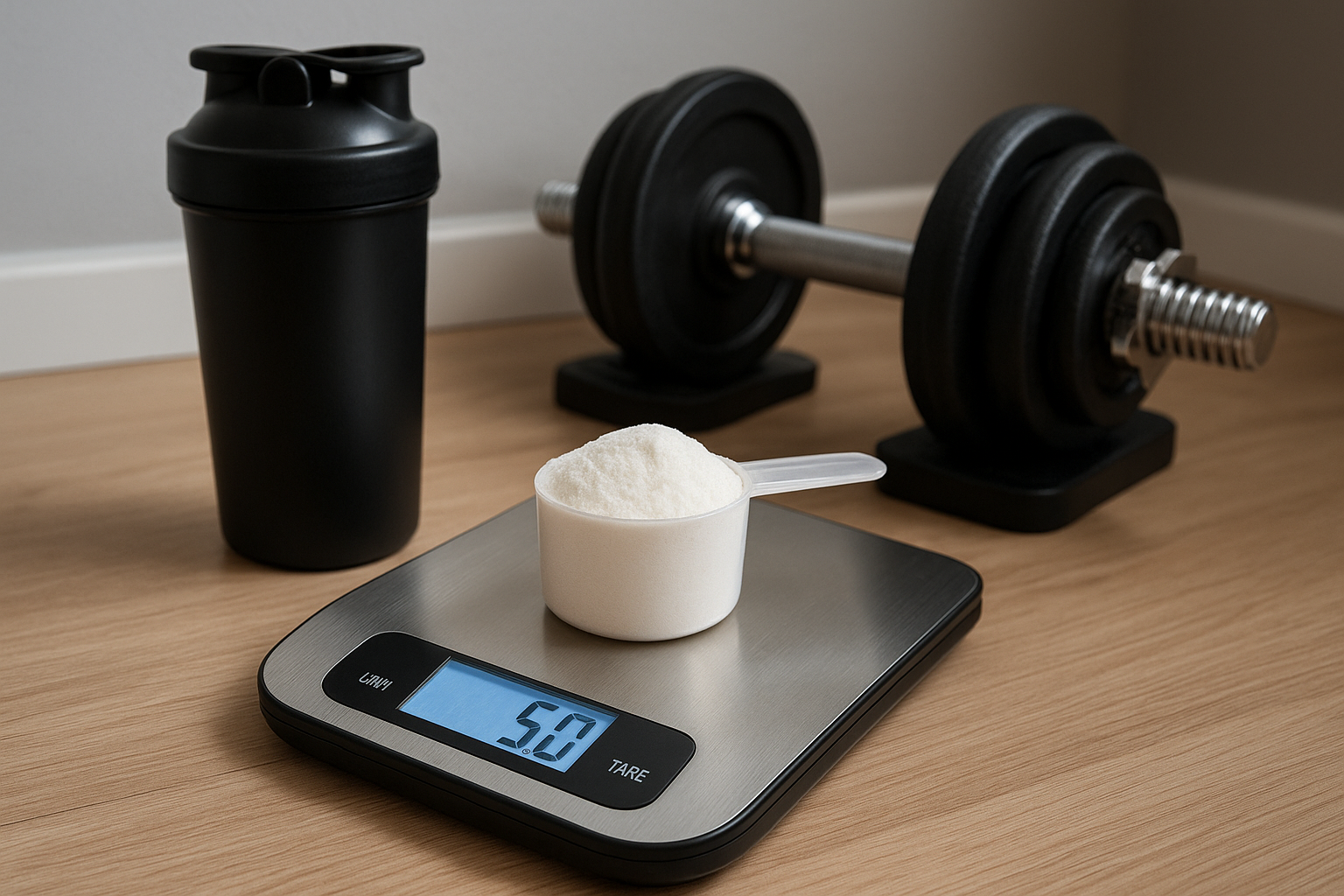 Creatine at home: how to use it safely to support strength and muscle gains