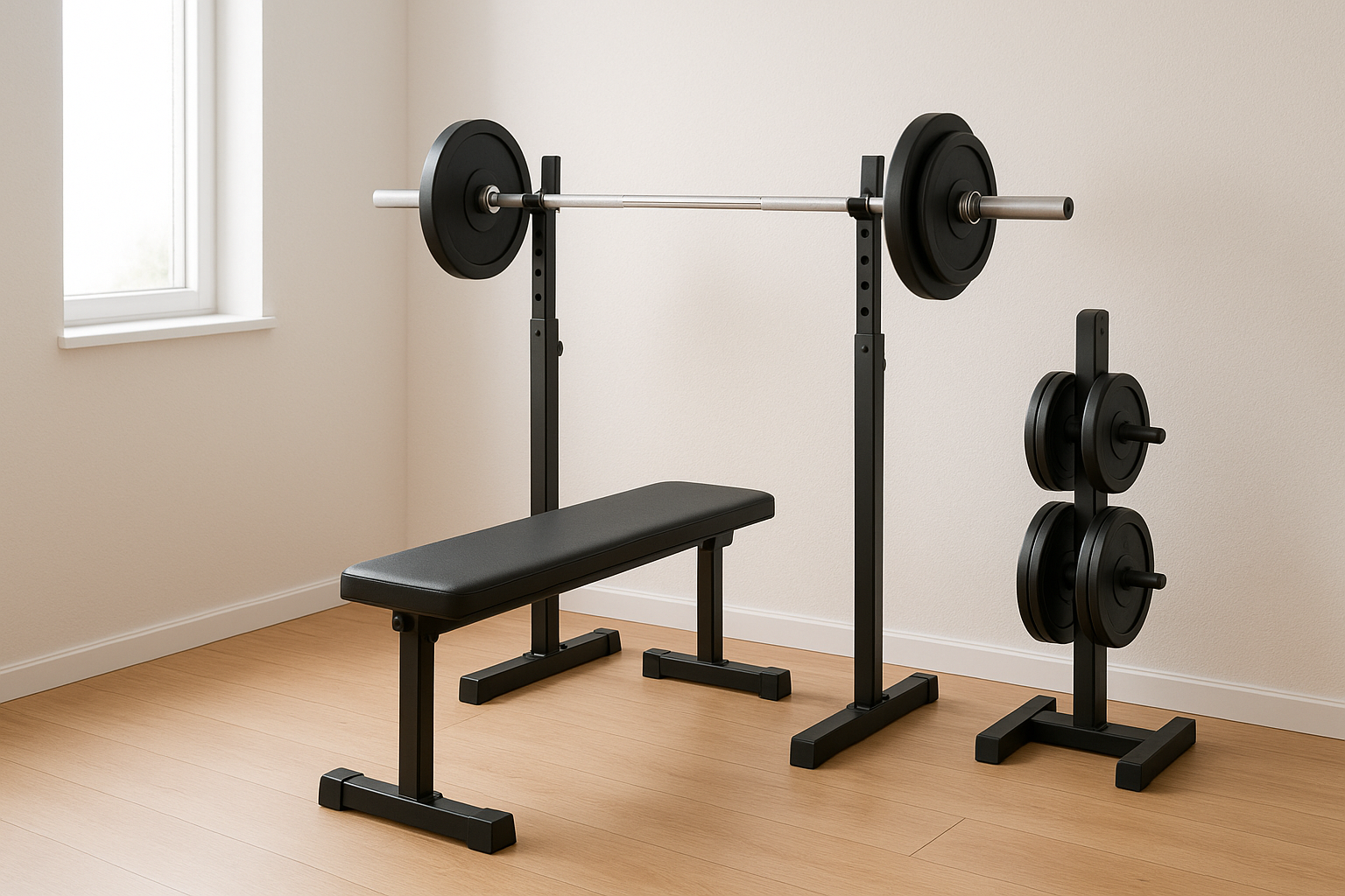 How to choose a compact barbell set for a modular home gym