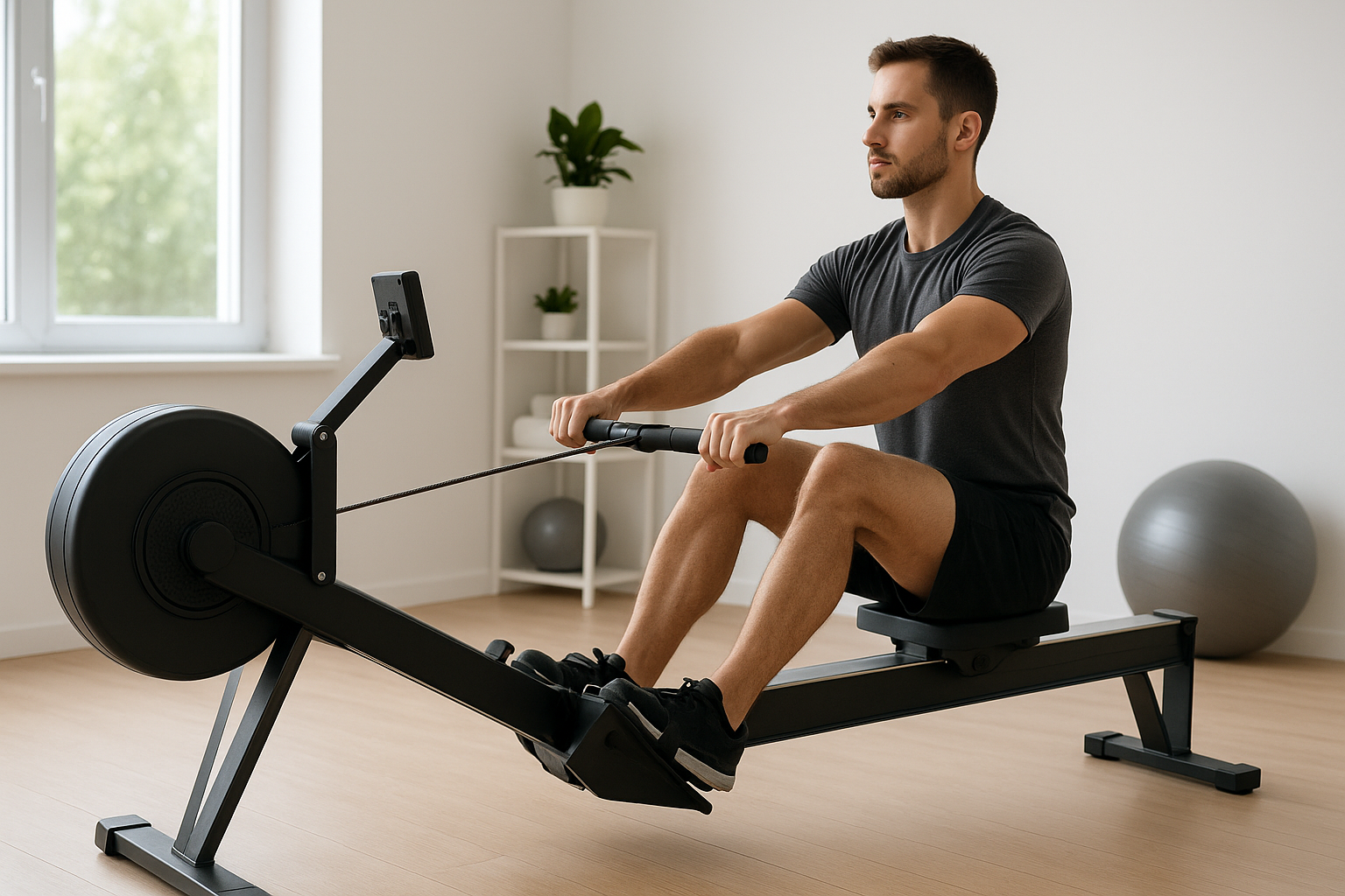Rowing machine technique at home: how to avoid common form mistakes