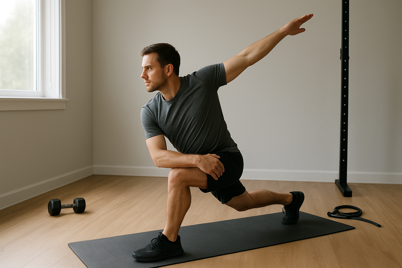 How to build a 10-minute daily mobility routine to support your home workouts