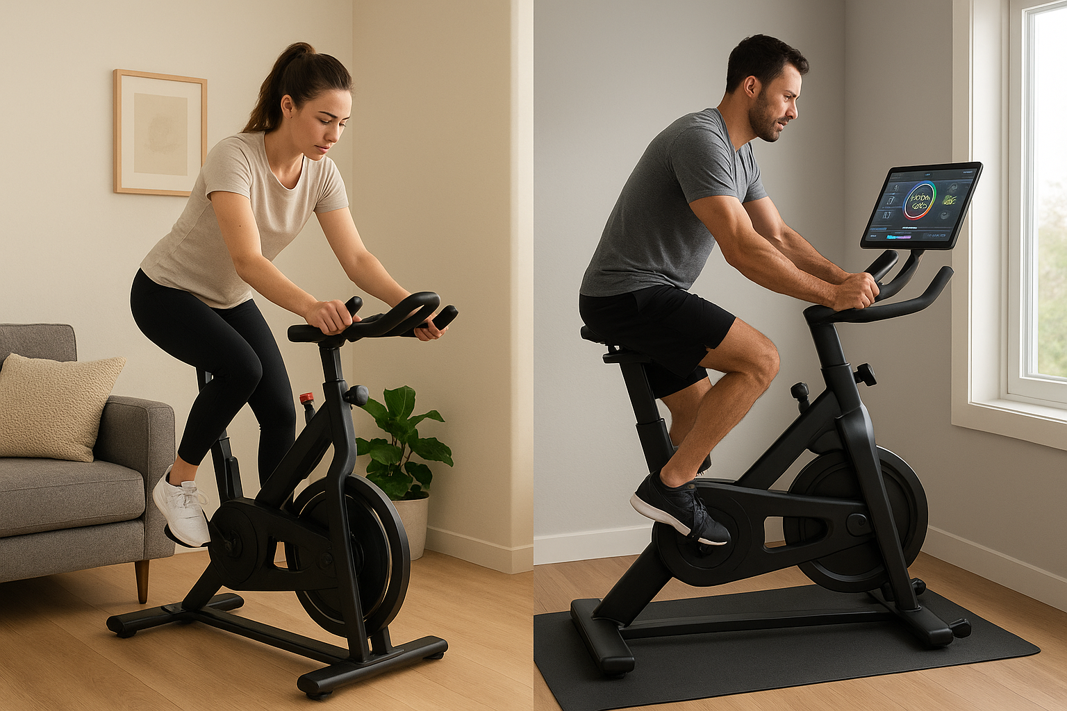 Compact spin bike vs smart bike: which is better for home cardio in 2026?