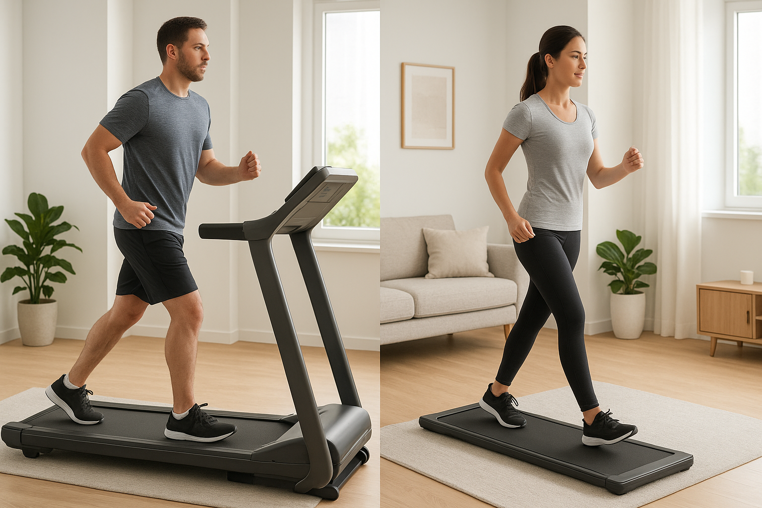 Incline treadmill vs flat walking pad: how to pick the right option for home fat loss