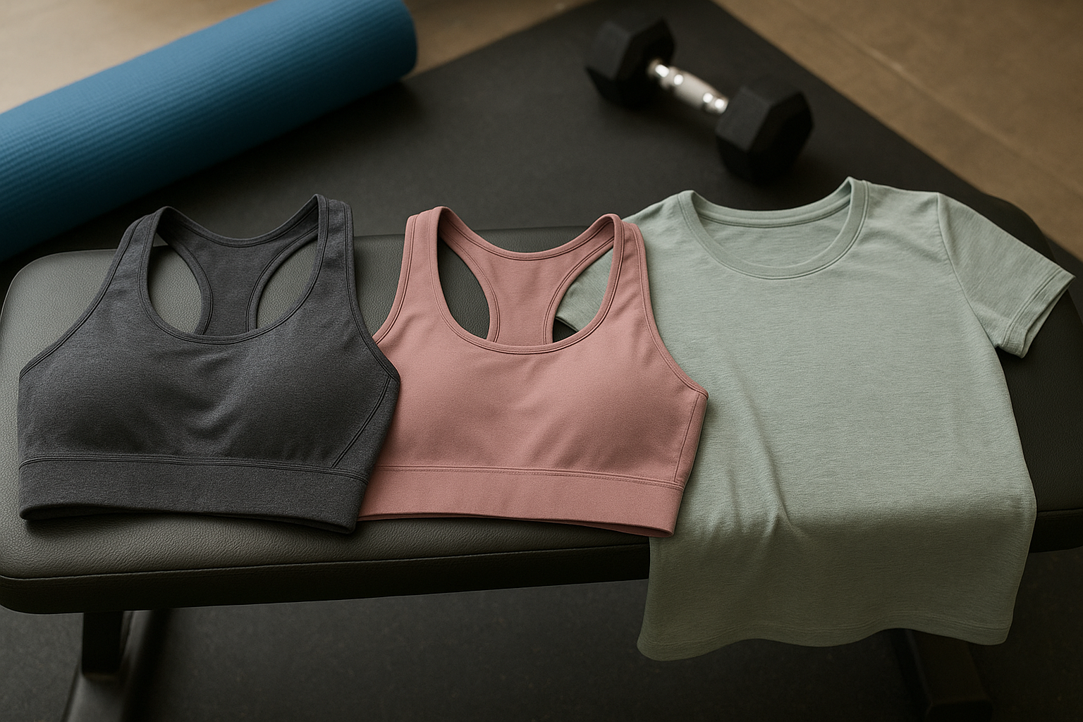 Home workout bras and tops: how to choose the right support level for your training style
