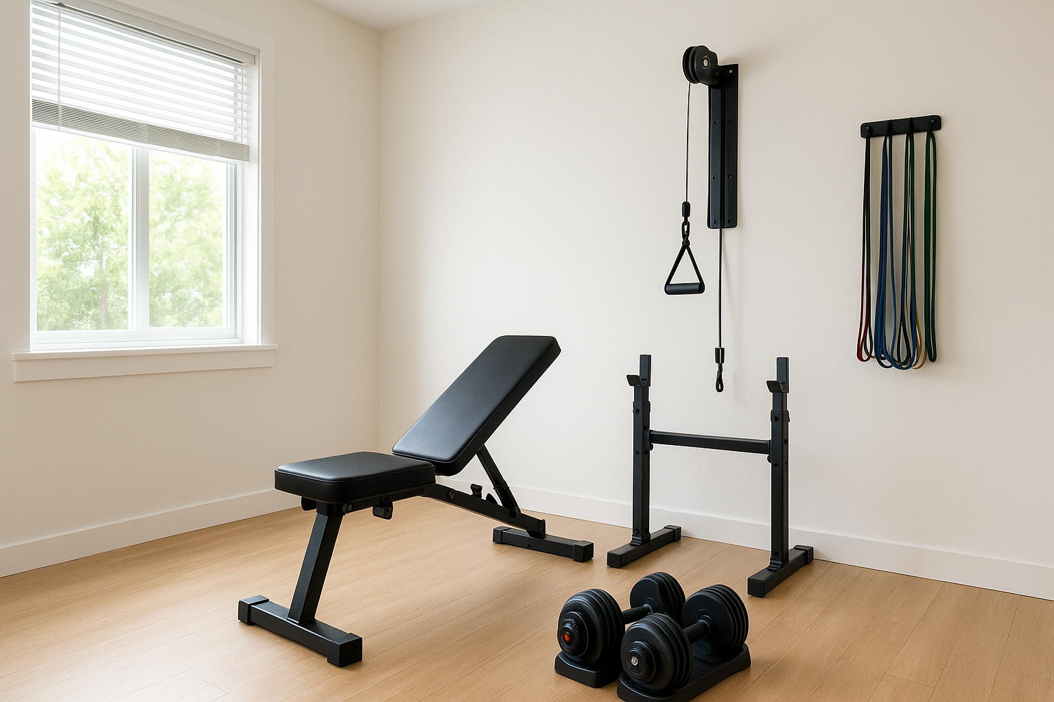 How to design a modular home gym that can grow with your goals