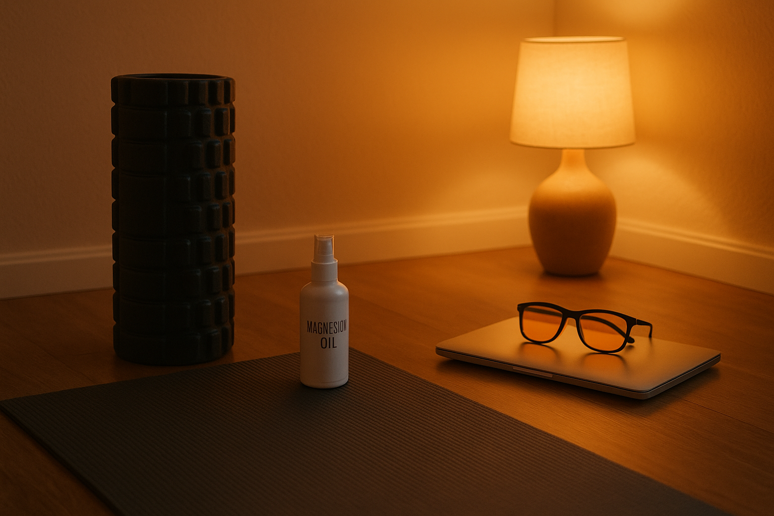 Evening recovery routine for home athletes: stretching, screen rules and sleep hacks