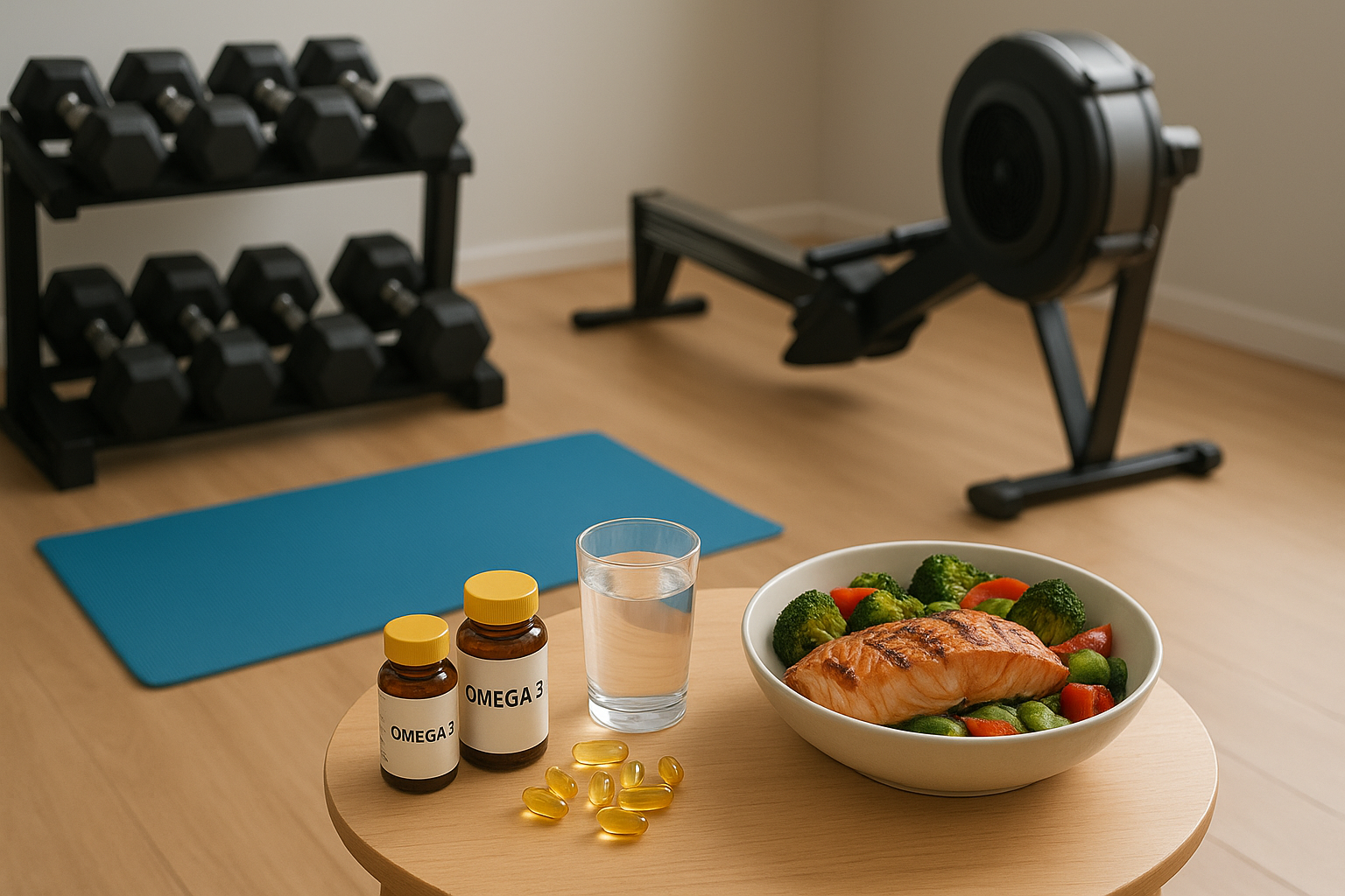 Fish oil, omega‑3 and home training: when these supplements really make sense