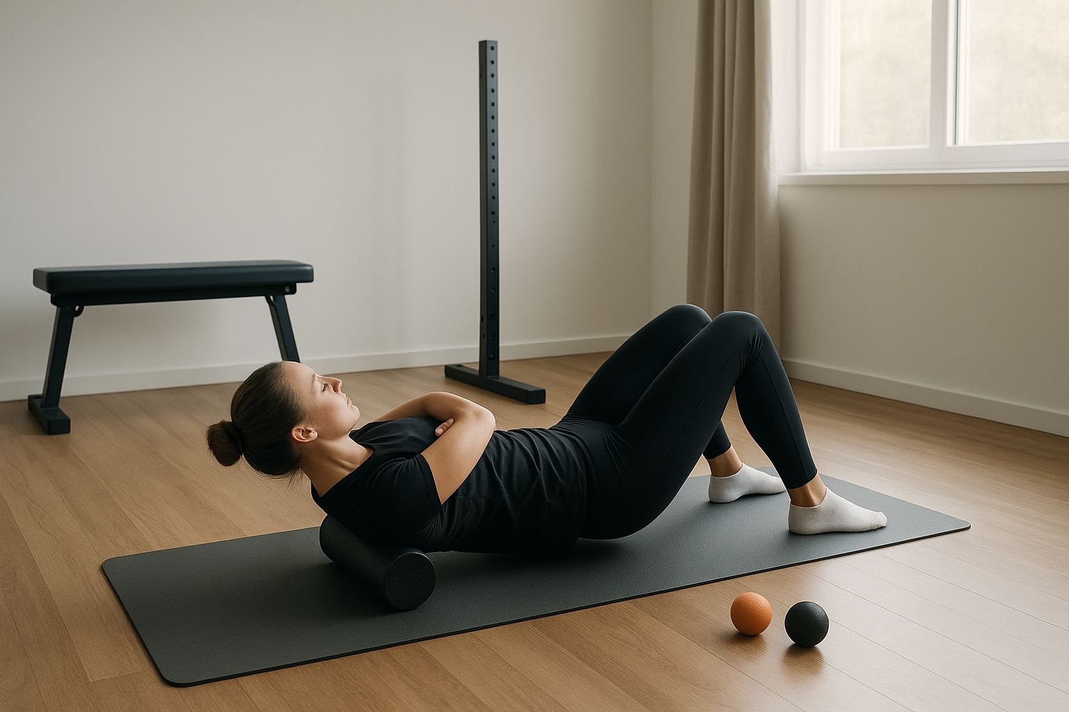 At-home myofascial release: how to use foam rollers and massage balls safely