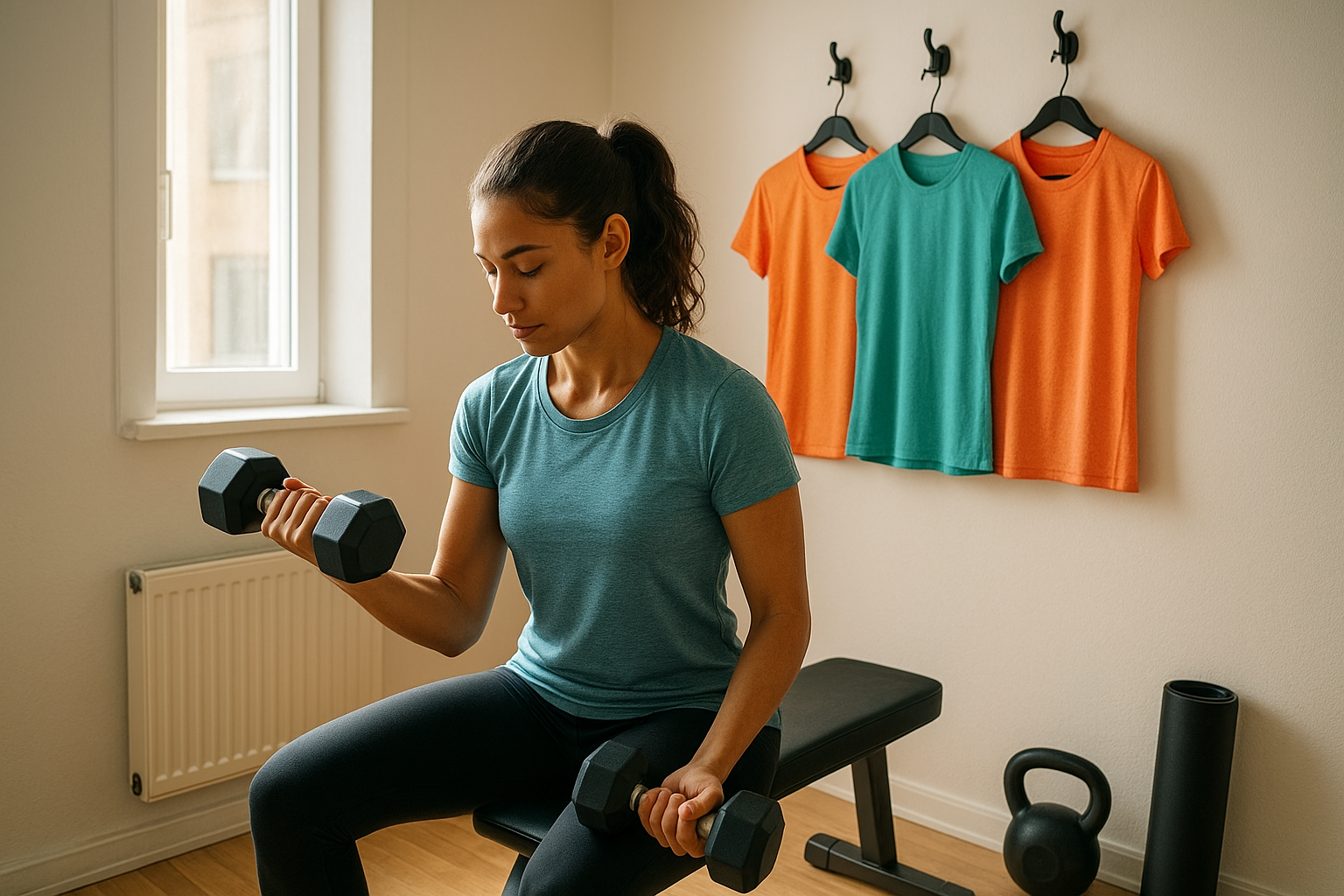 Breathable home gym tops: how to choose fabrics that stay fresh in small spaces