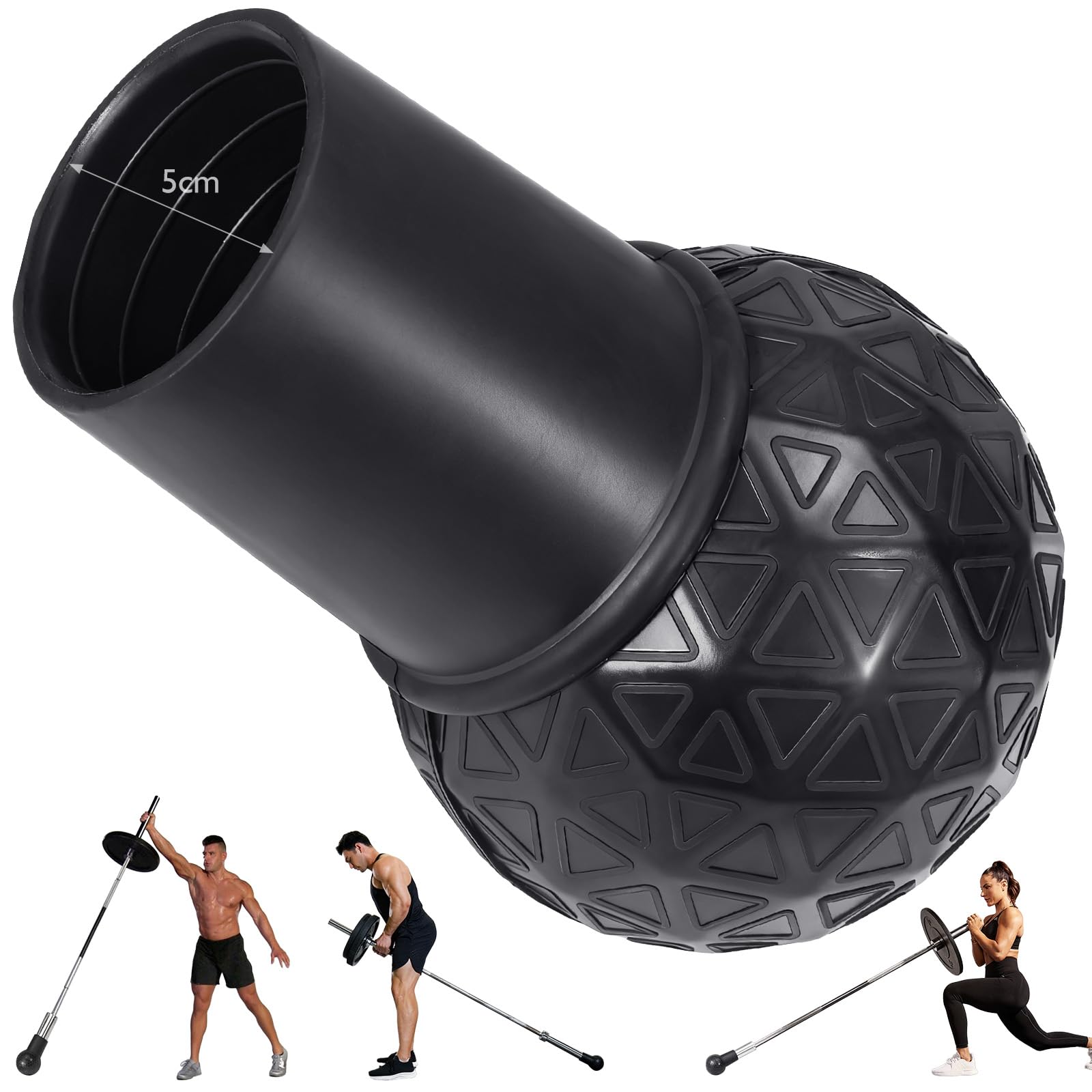 DASKING barbell landmine attachment, compact 360° tool to add rows and presses to your home gym now on Amazon