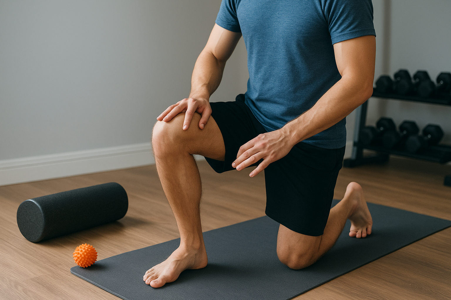 Home joint care basics: easy mobility and self-massage for sore knees and shoulders