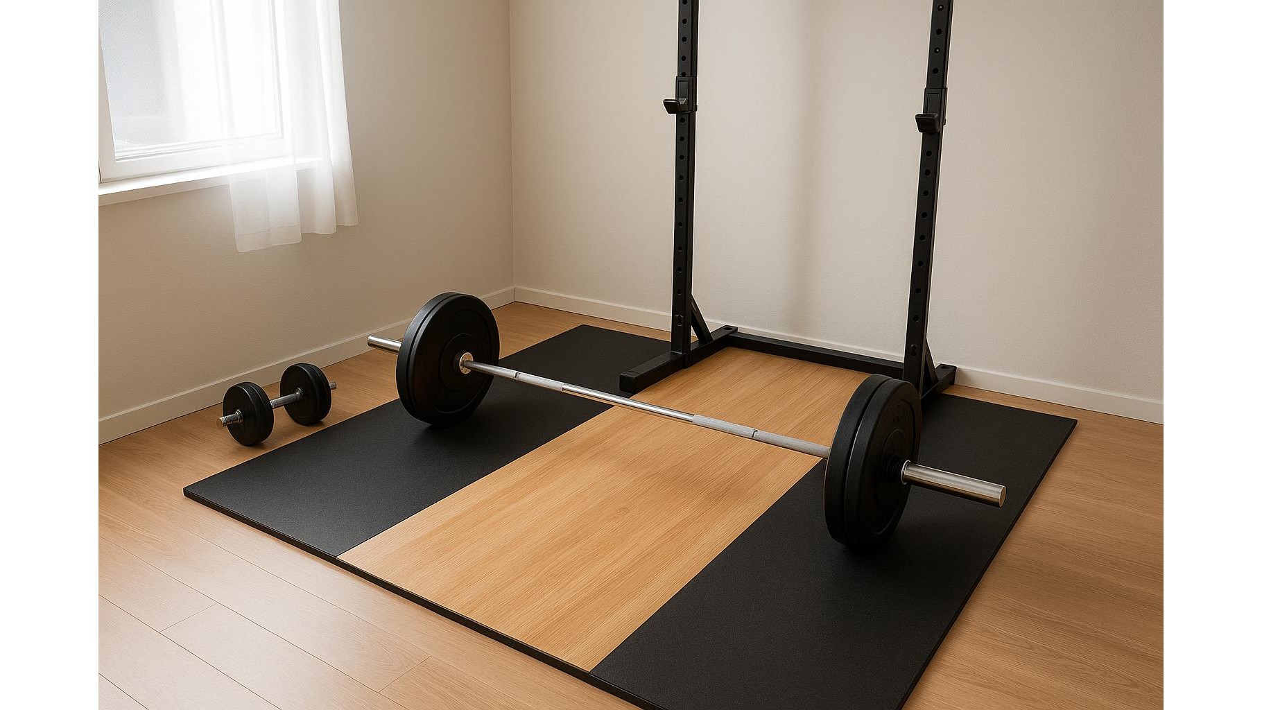 How to choose a compact weightlifting platform for your home gym floor