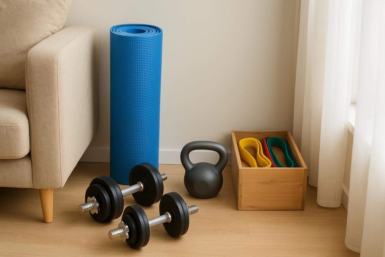 How to choose a compact home gym starter kit under 500 euros