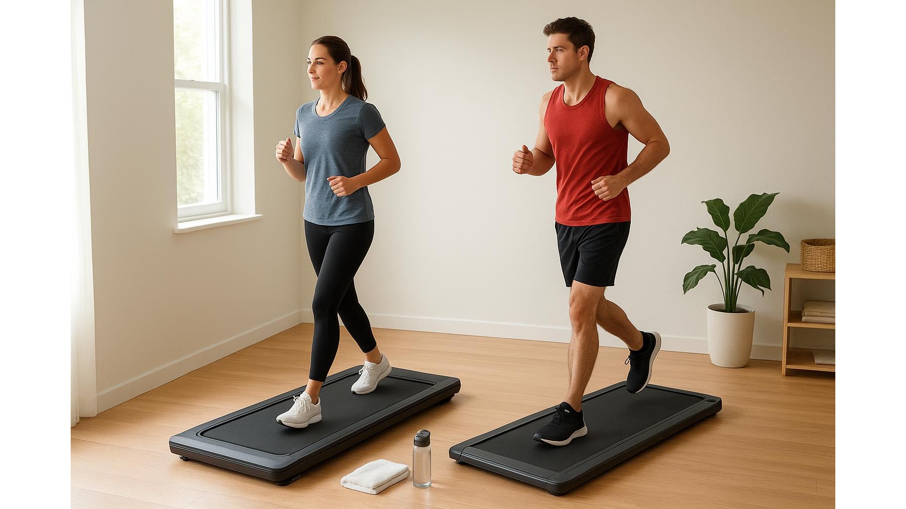 Interval running vs steady walking at home: how to use treadmills and walking pads for fat loss