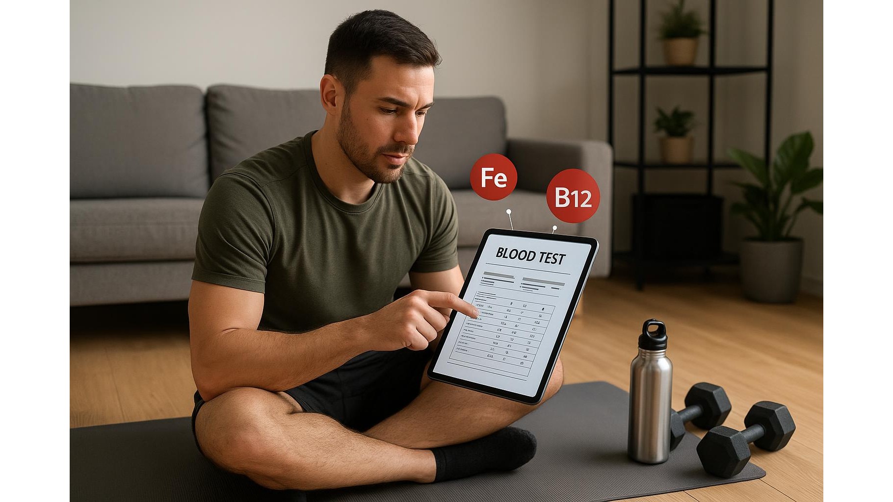 Basics of iron and B12 for home athletes: energy, fatigue and when a supplement makes sense