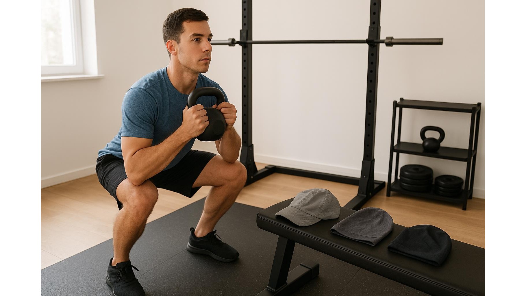 Home gym sports caps and headwear: how to manage sweat and temperature during indoor workouts